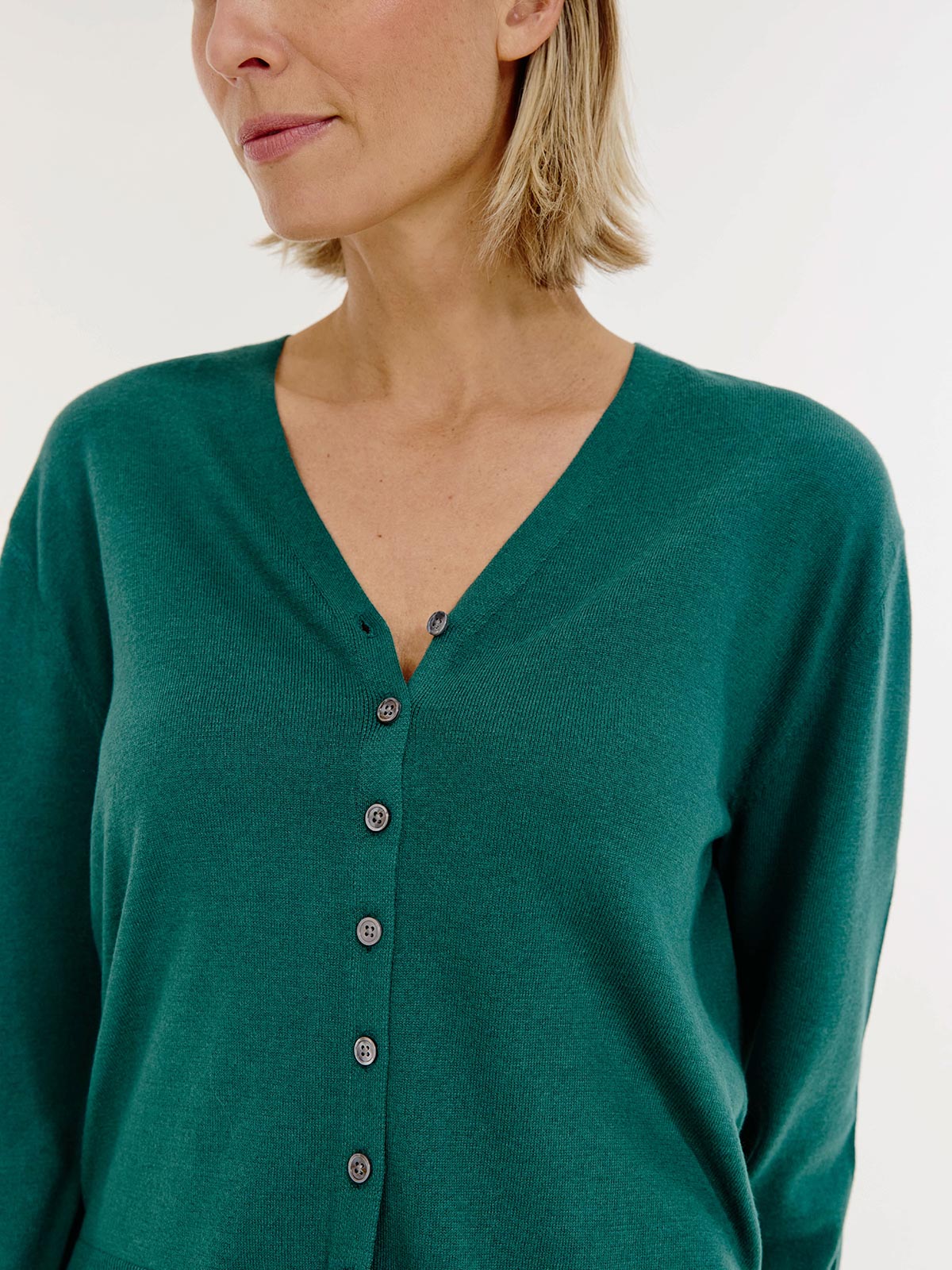 Berco Cardigan | Dark Green