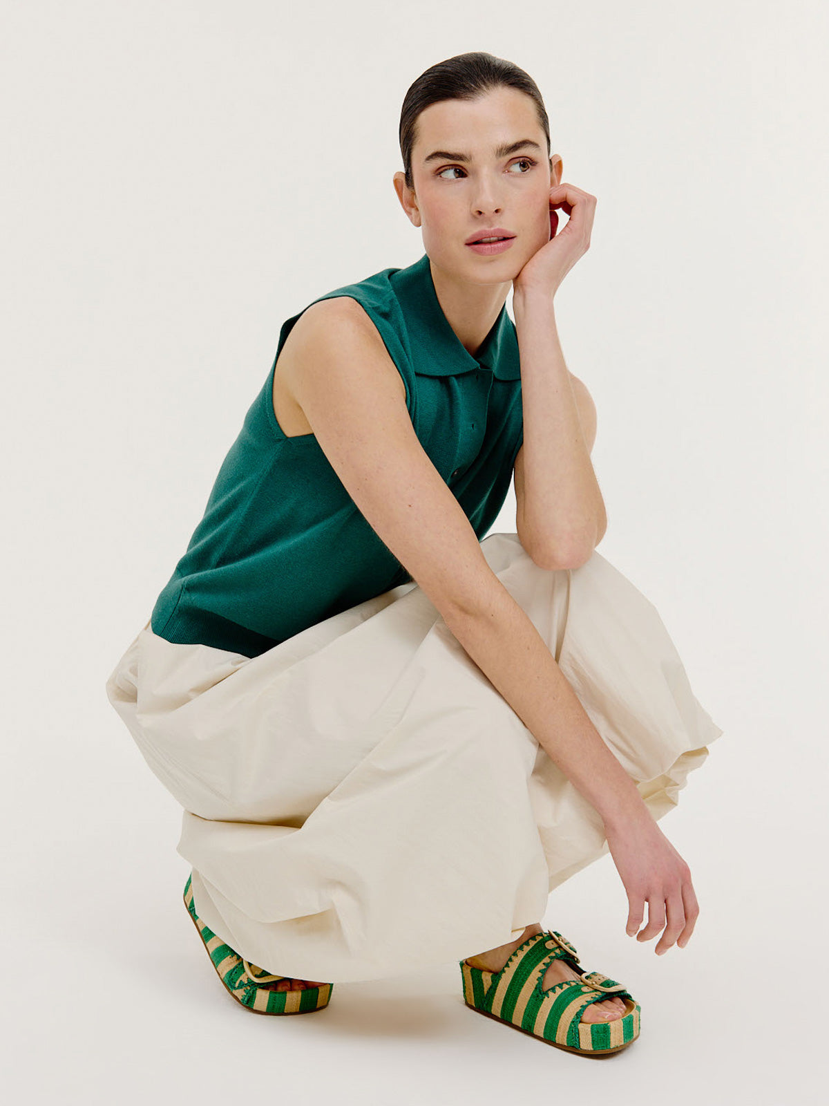 Birol Sweater | Dark Green