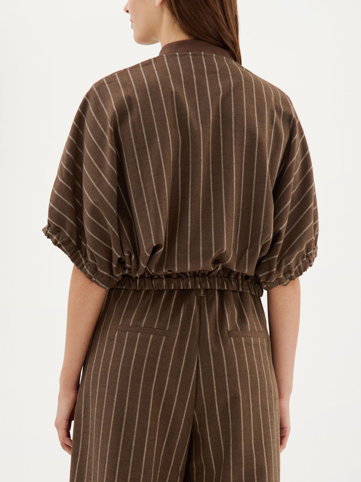 Benedict Jacket | Brown stripe