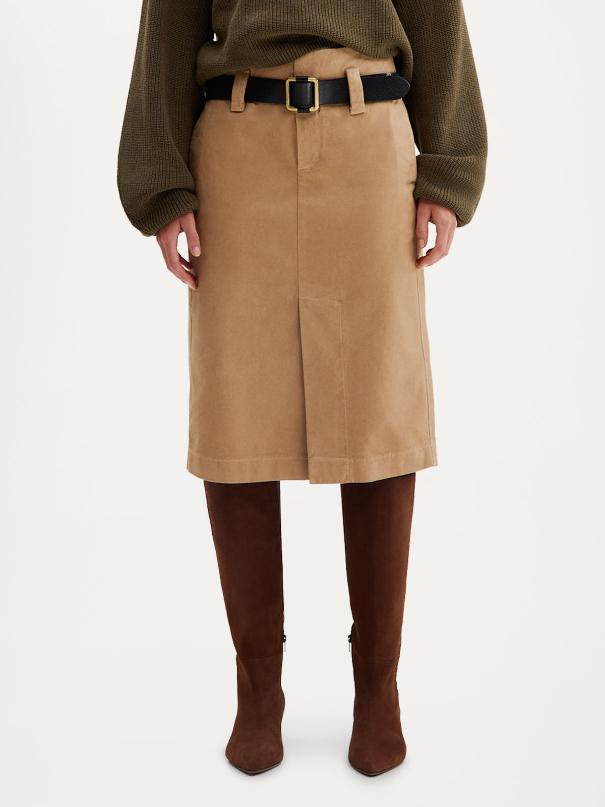 Carlee Skirt | Camel