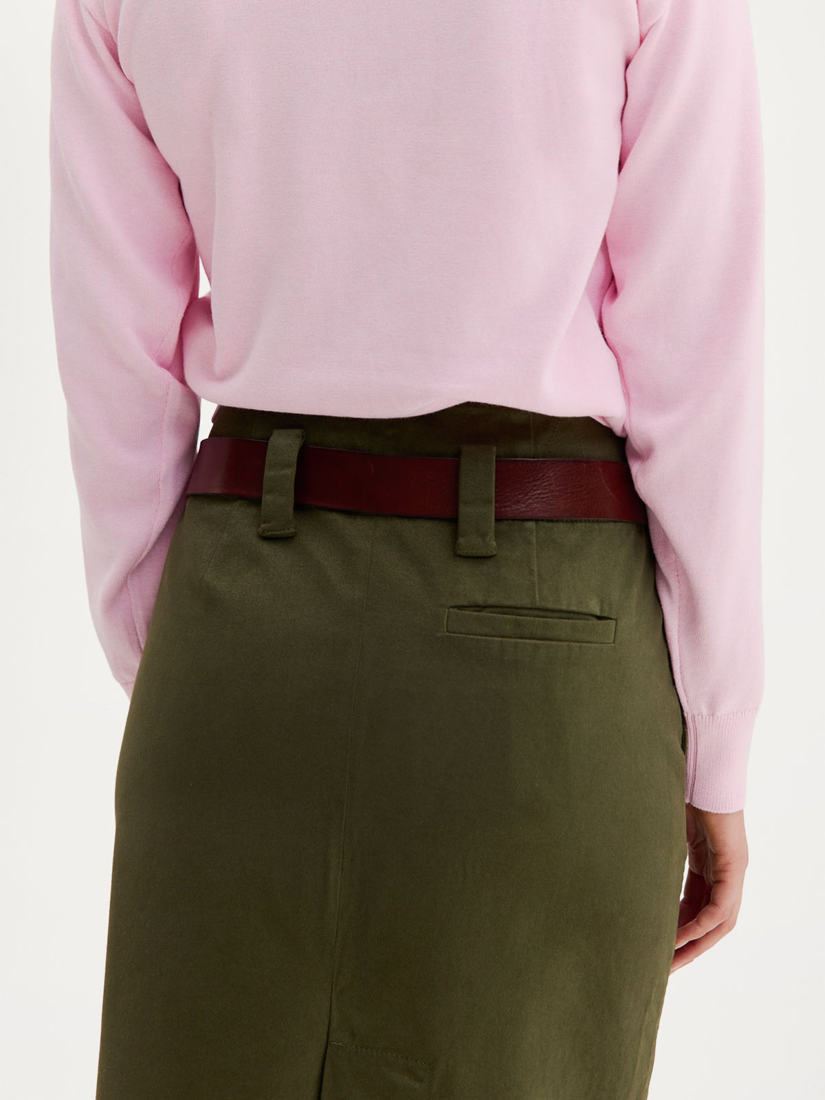 Carlee Skirt | Moss Green