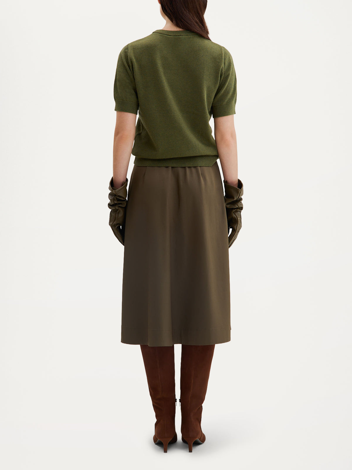 Cassie Skirt | Moss Green