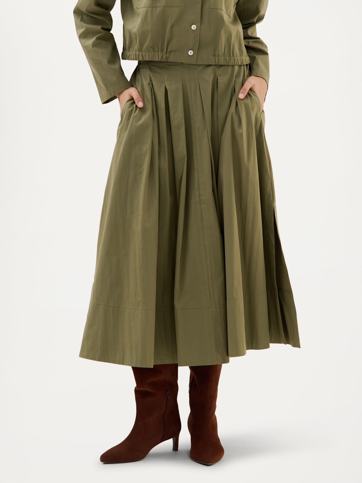 Blume Skirt | Moss Green