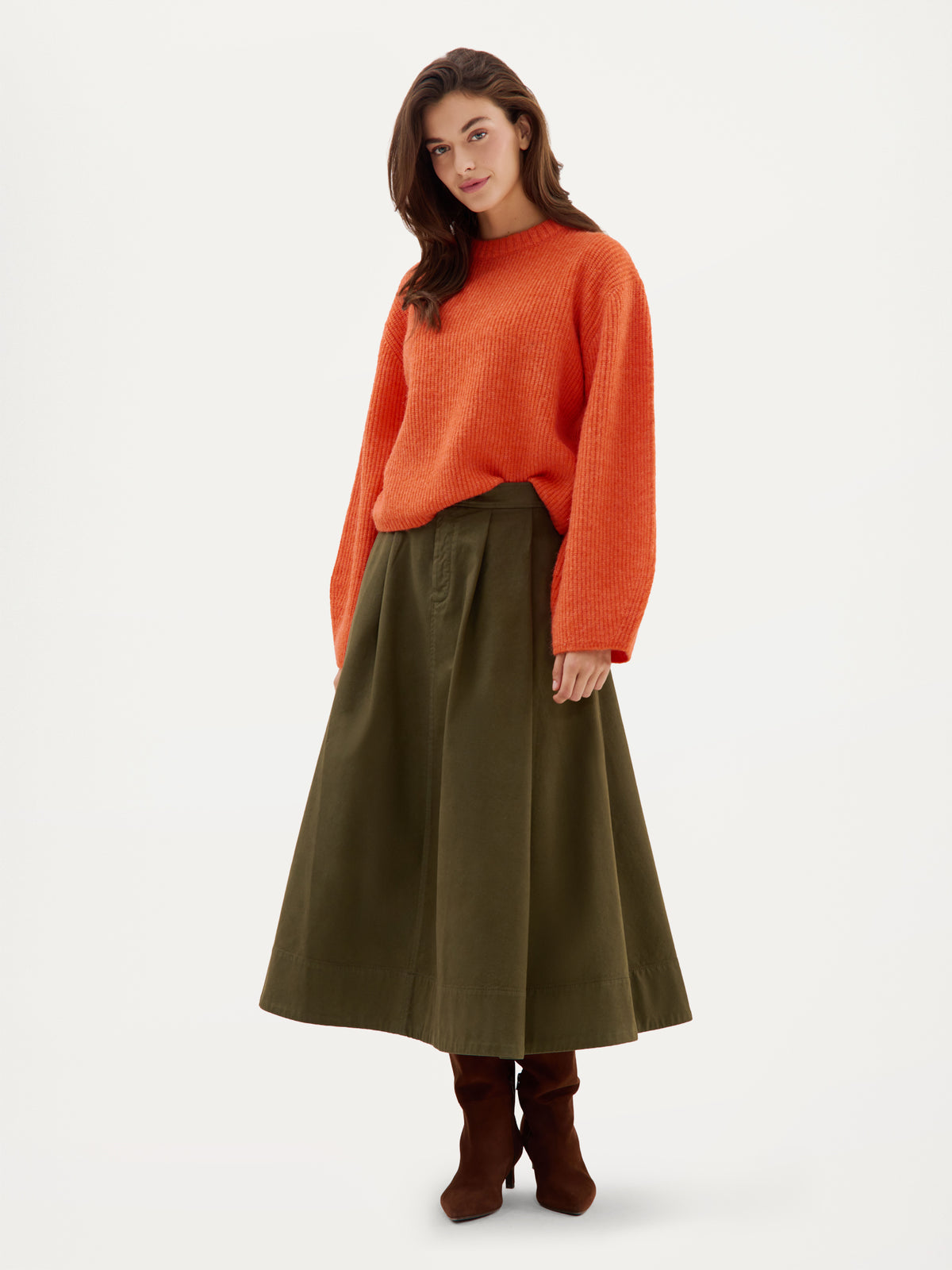 Bobby Skirt | Moss Green
