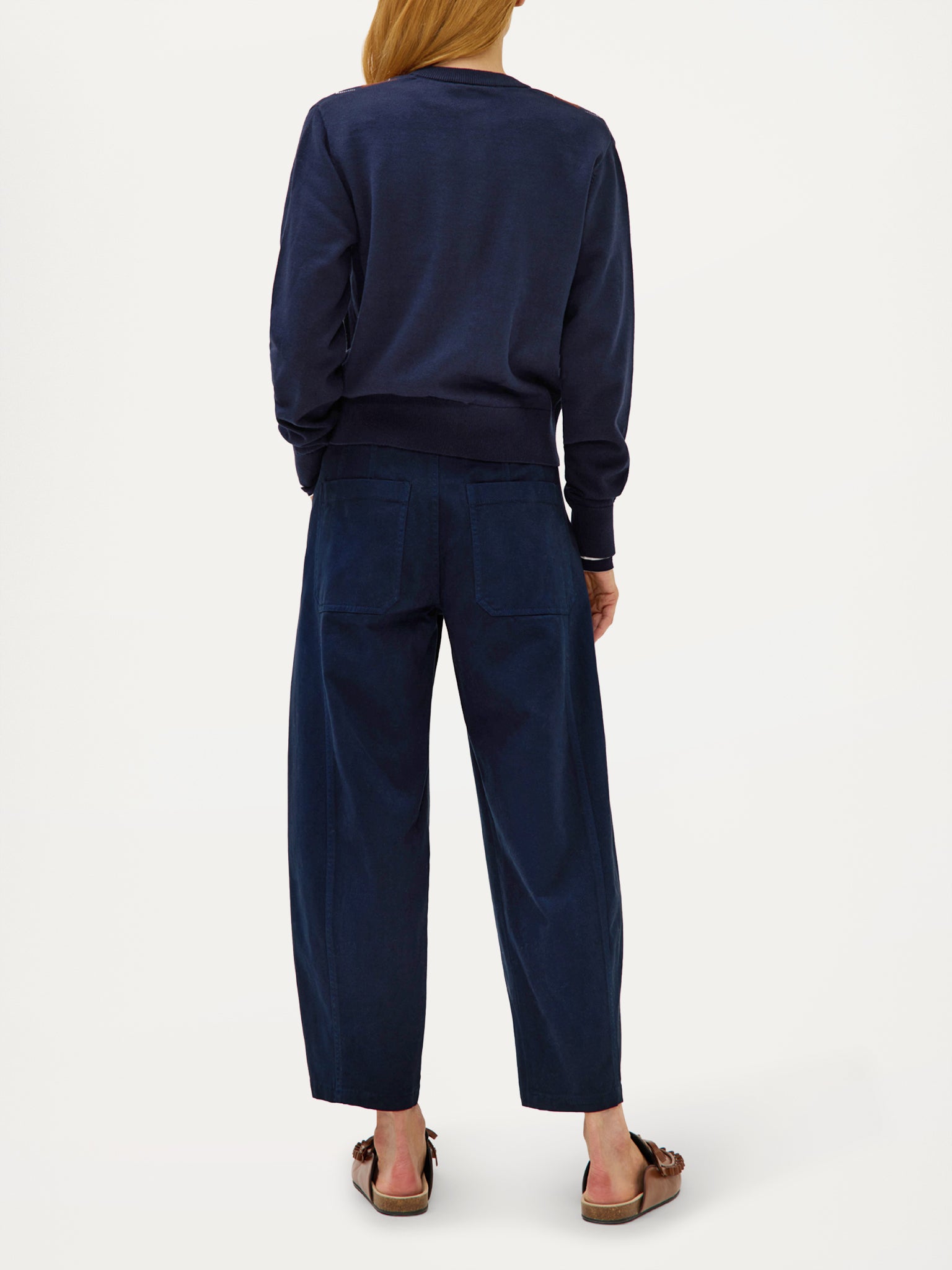 Basile Pant | Navy