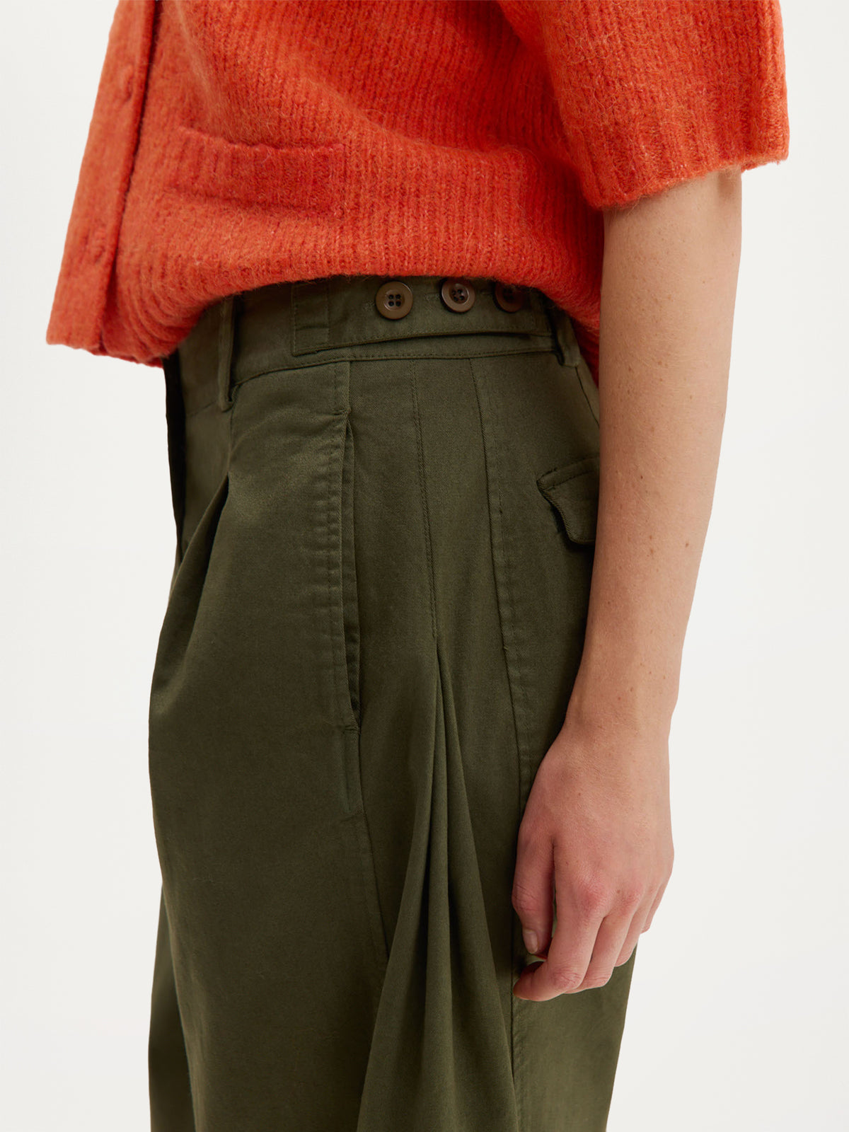Clinton Pant | Moss Green