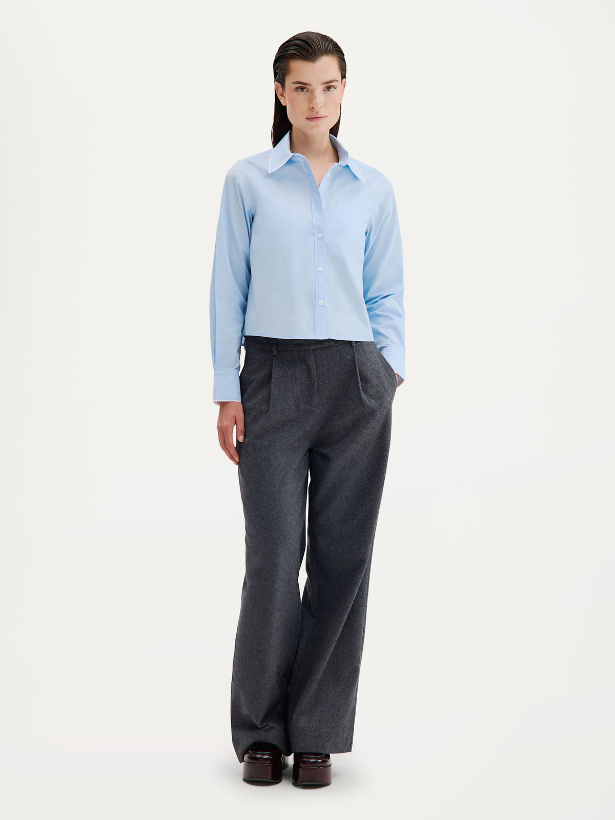 Camila Blouse | Light Blue