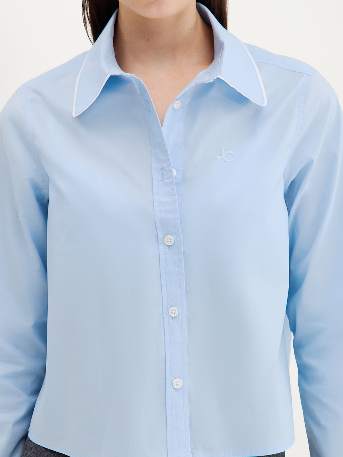 Camila Blouse | Light Blue