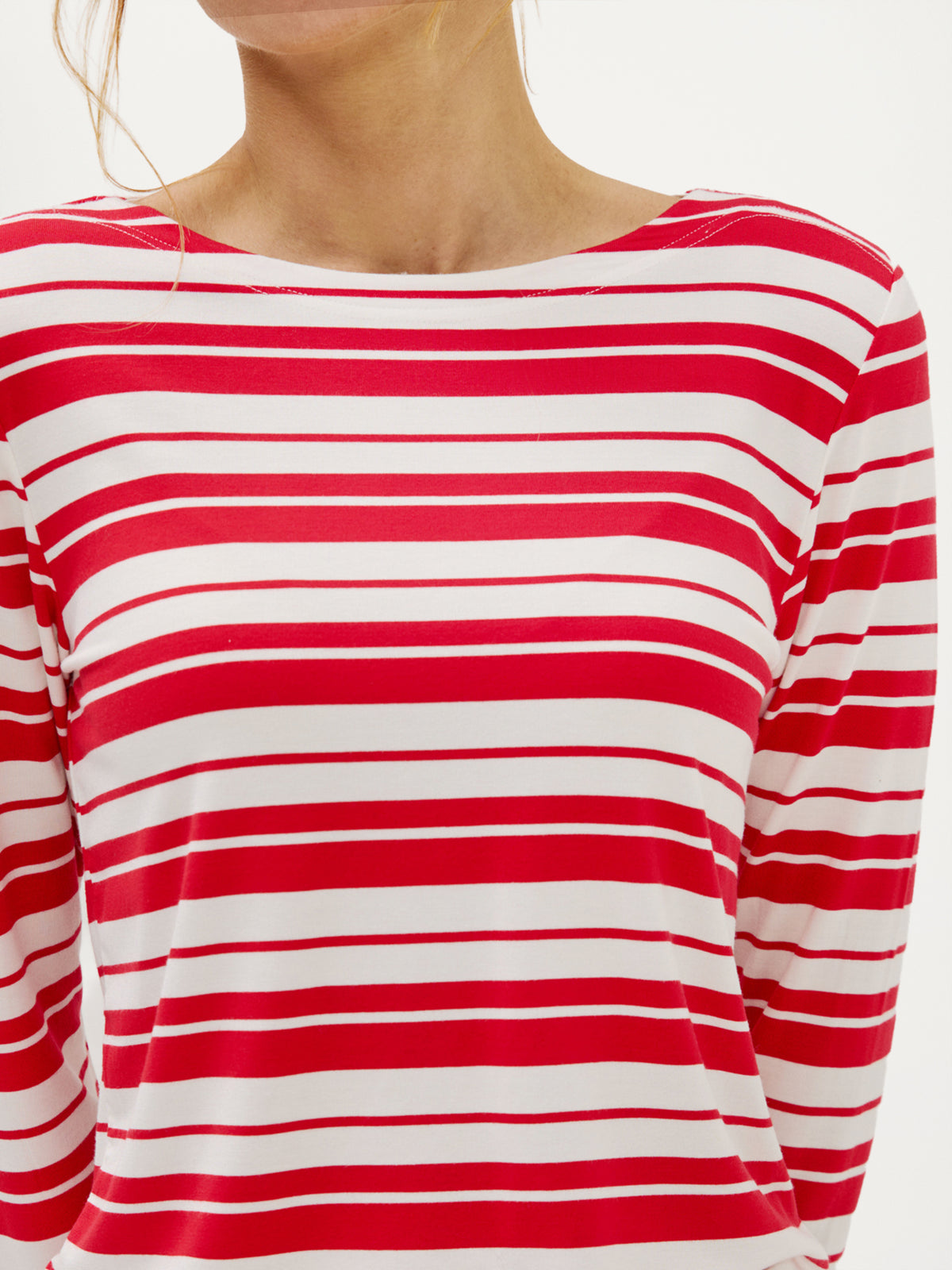 Aline T-Shirt | Red stripe