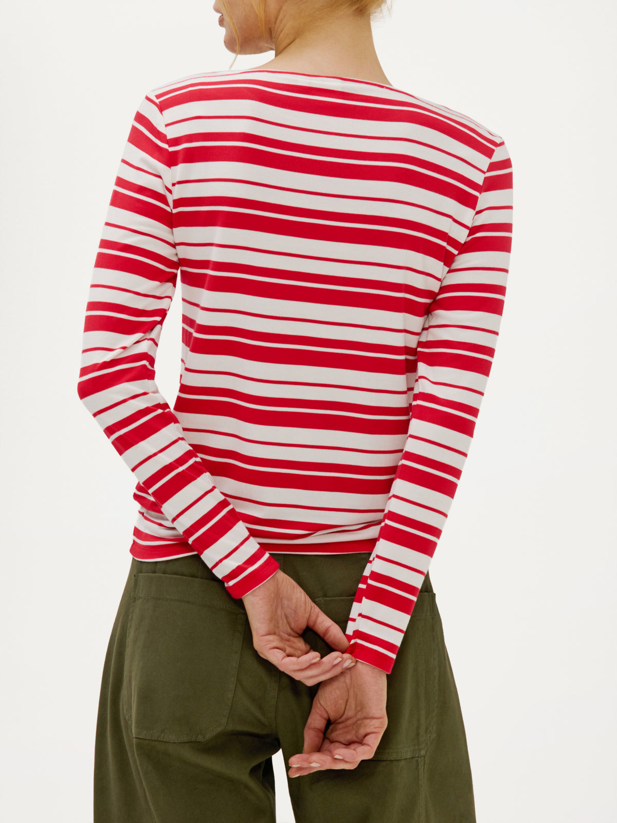 Aline T-Shirt | Red stripe