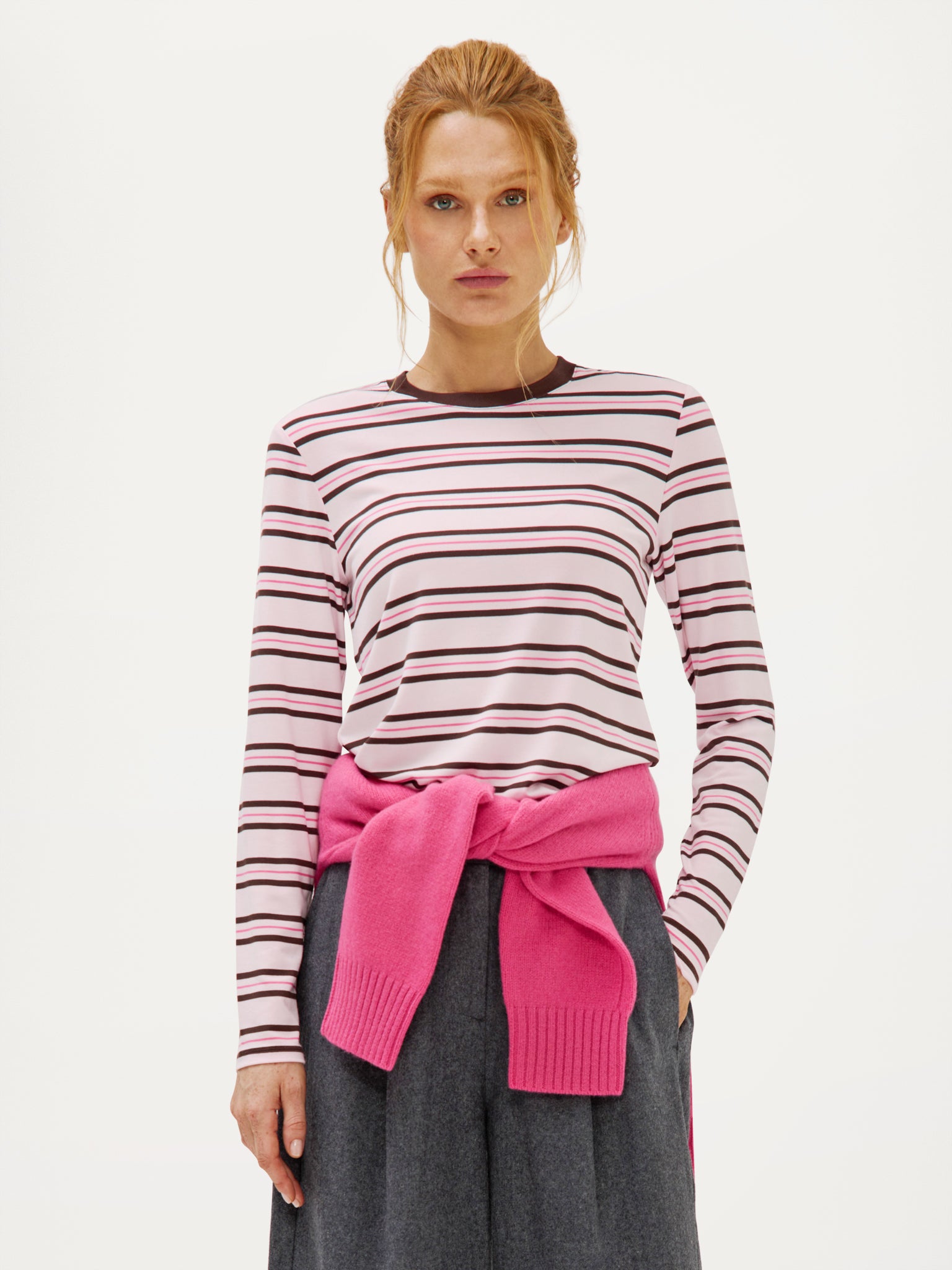 Cosimo T-Shirt | Soft Pink stripe