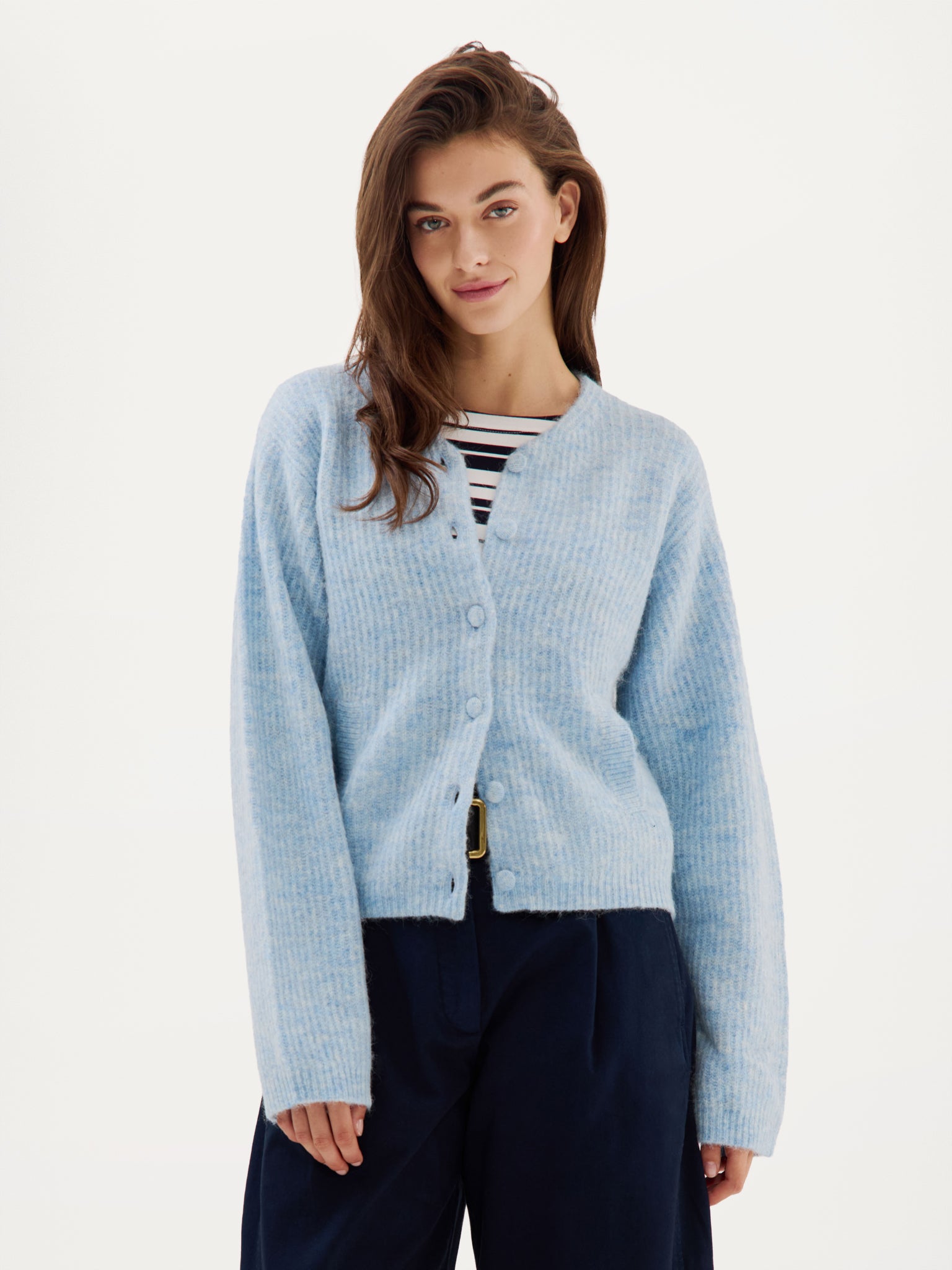 Carolina Cardigan - Women's ribbed alpaca-wool cardigan Carolina Cardigan - Women's ribbed alpaca-wool cardigan