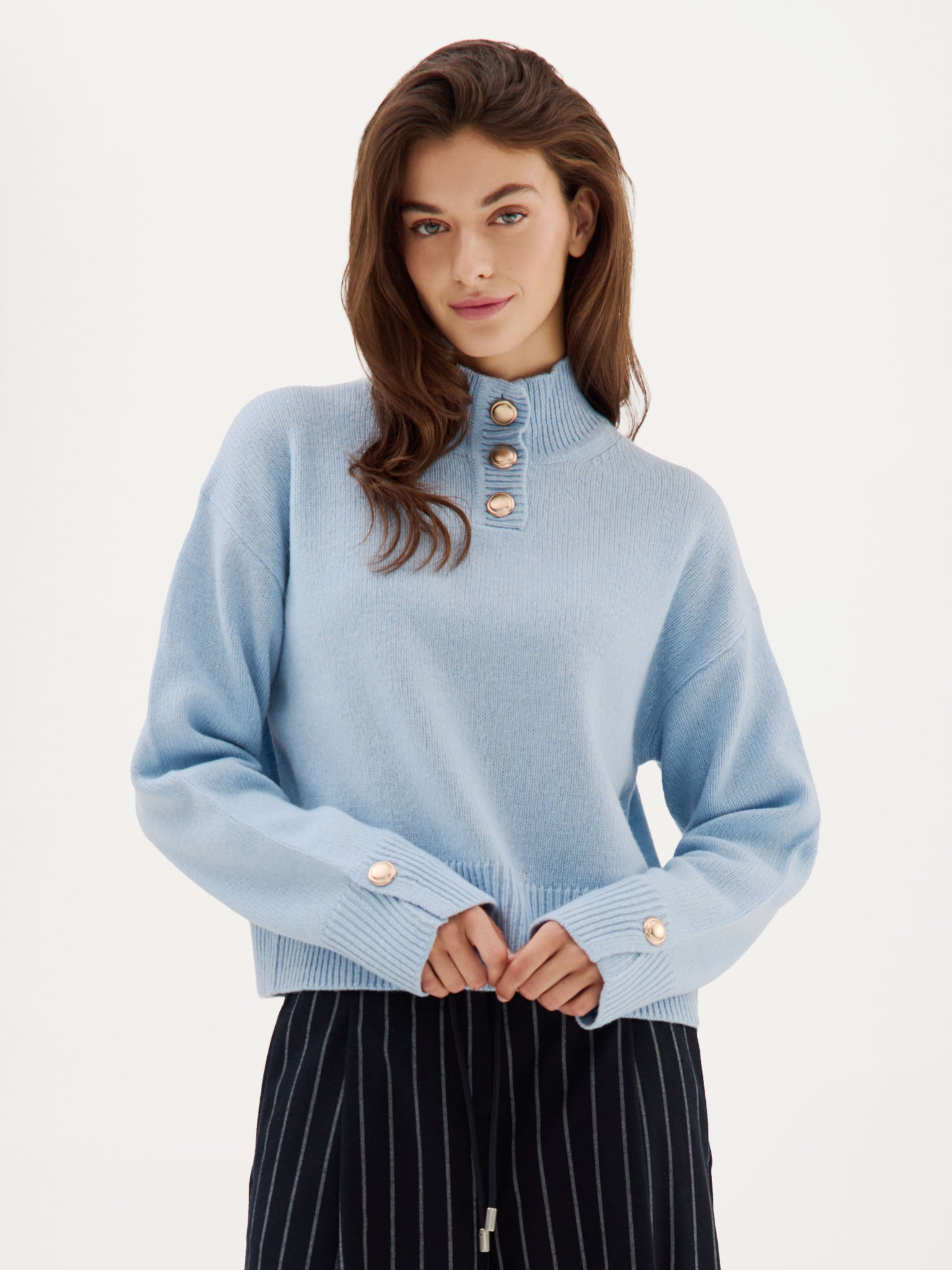 Chip Sweater | Light Blue