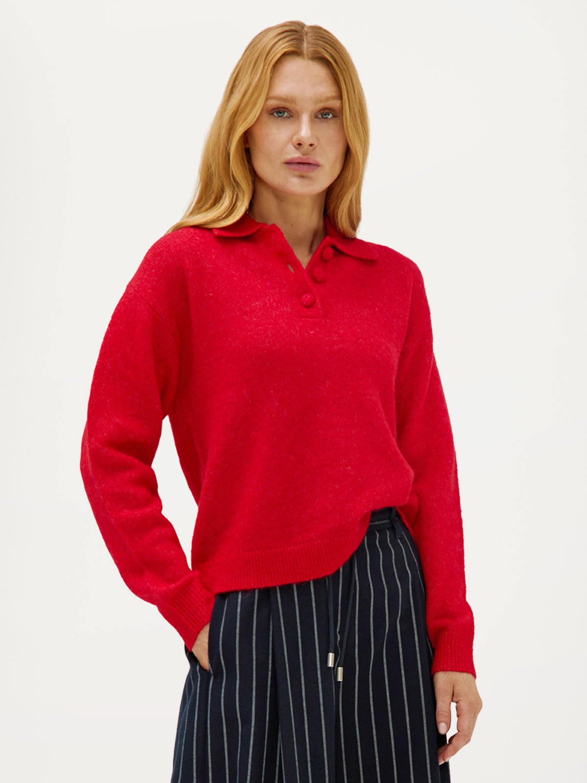 Cielo Sweater | Red