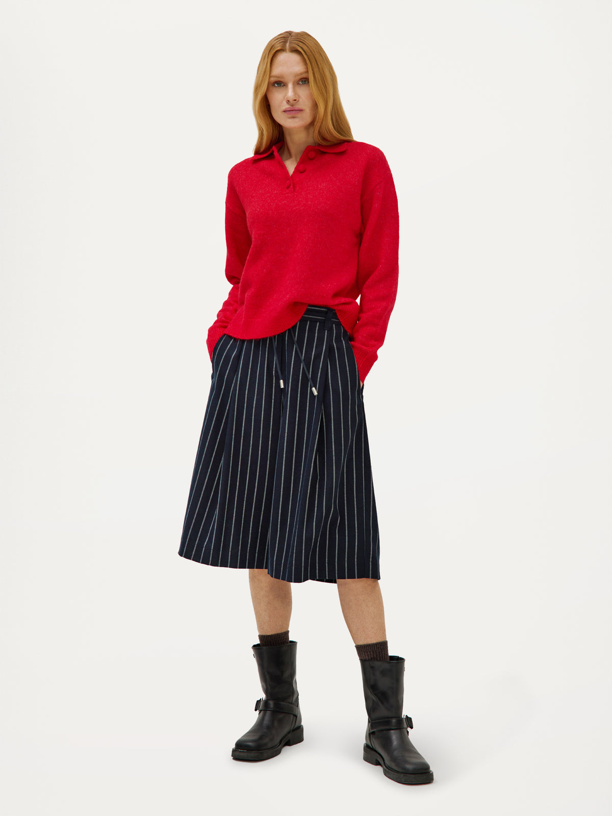Cielo Sweater | Red