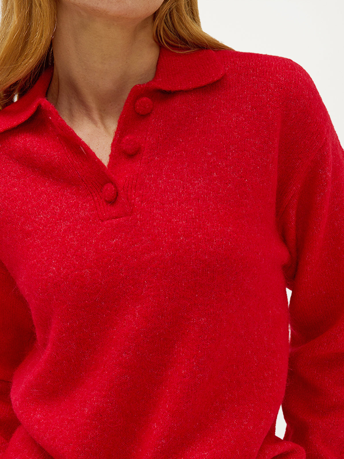 Cielo Sweater | Red