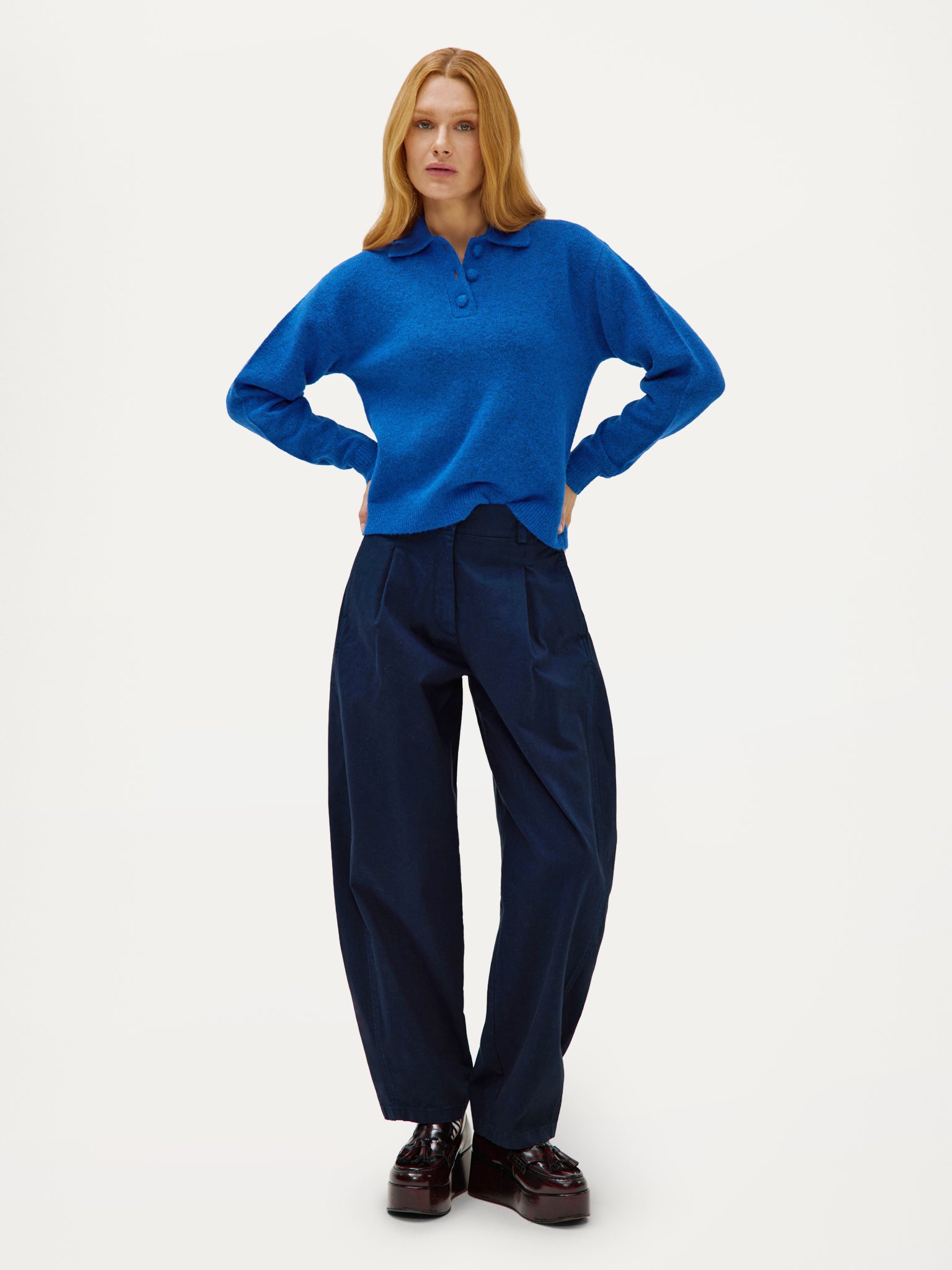 Cielo Sweater | Cobalt Blue