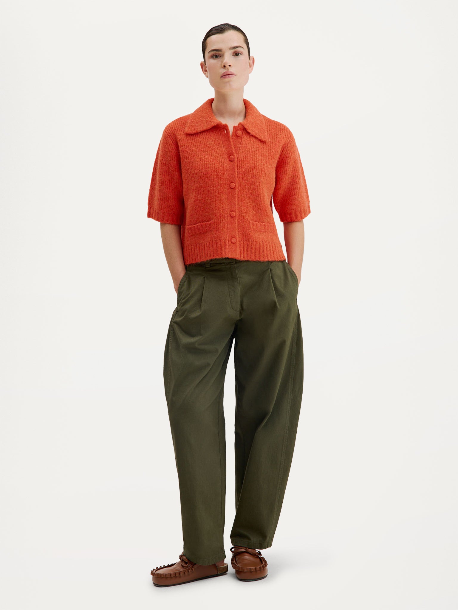 Cindy Cardigan | Orange