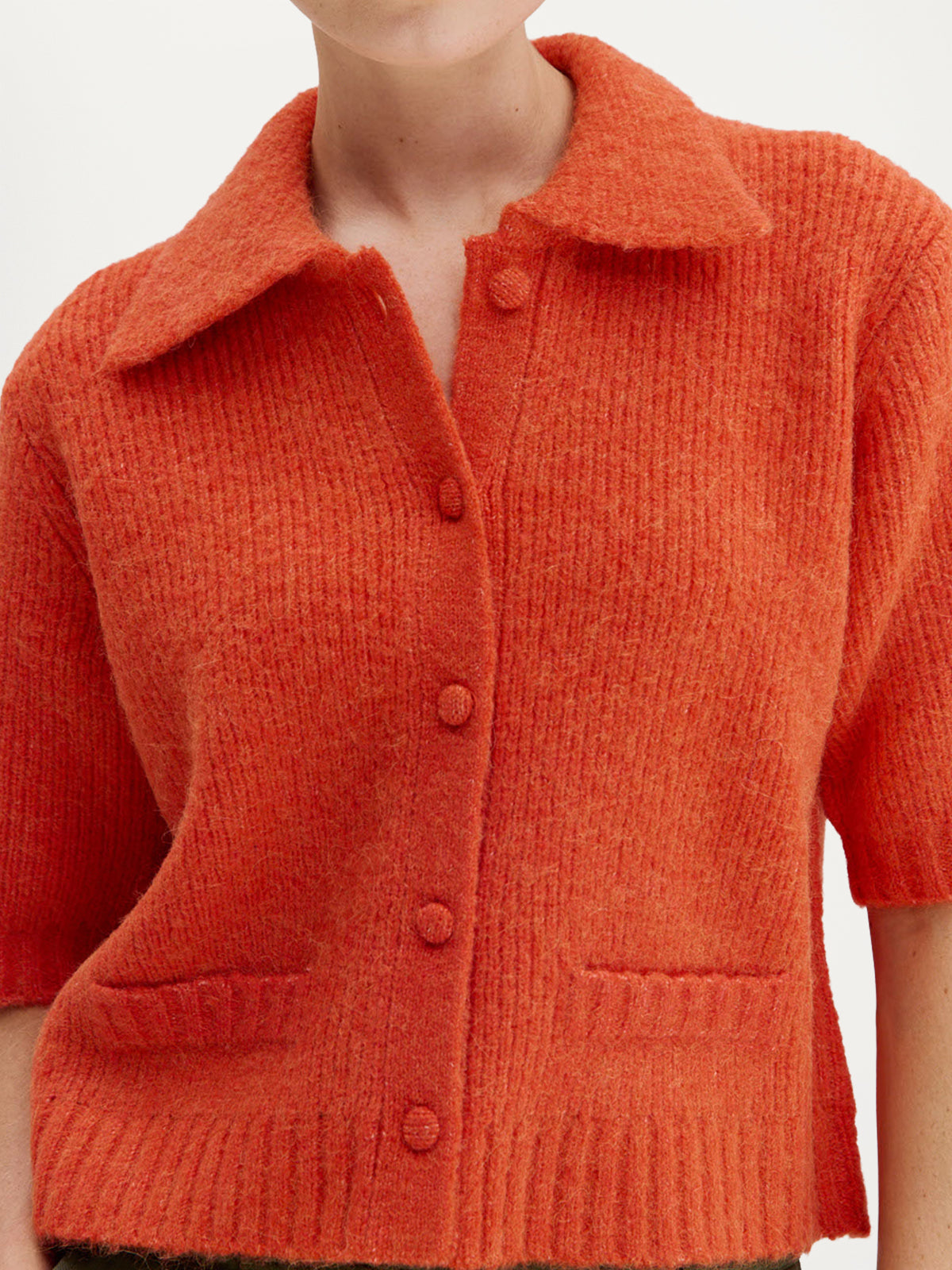 Cindy Cardigan | Orange