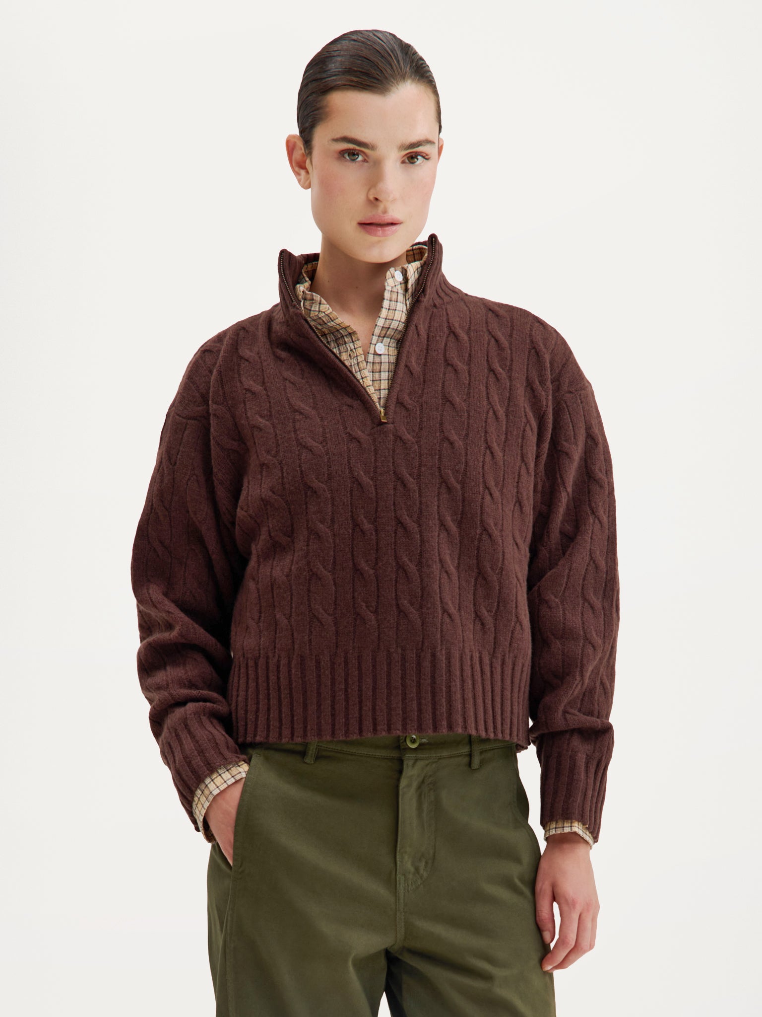 Claude Sweater | Brown