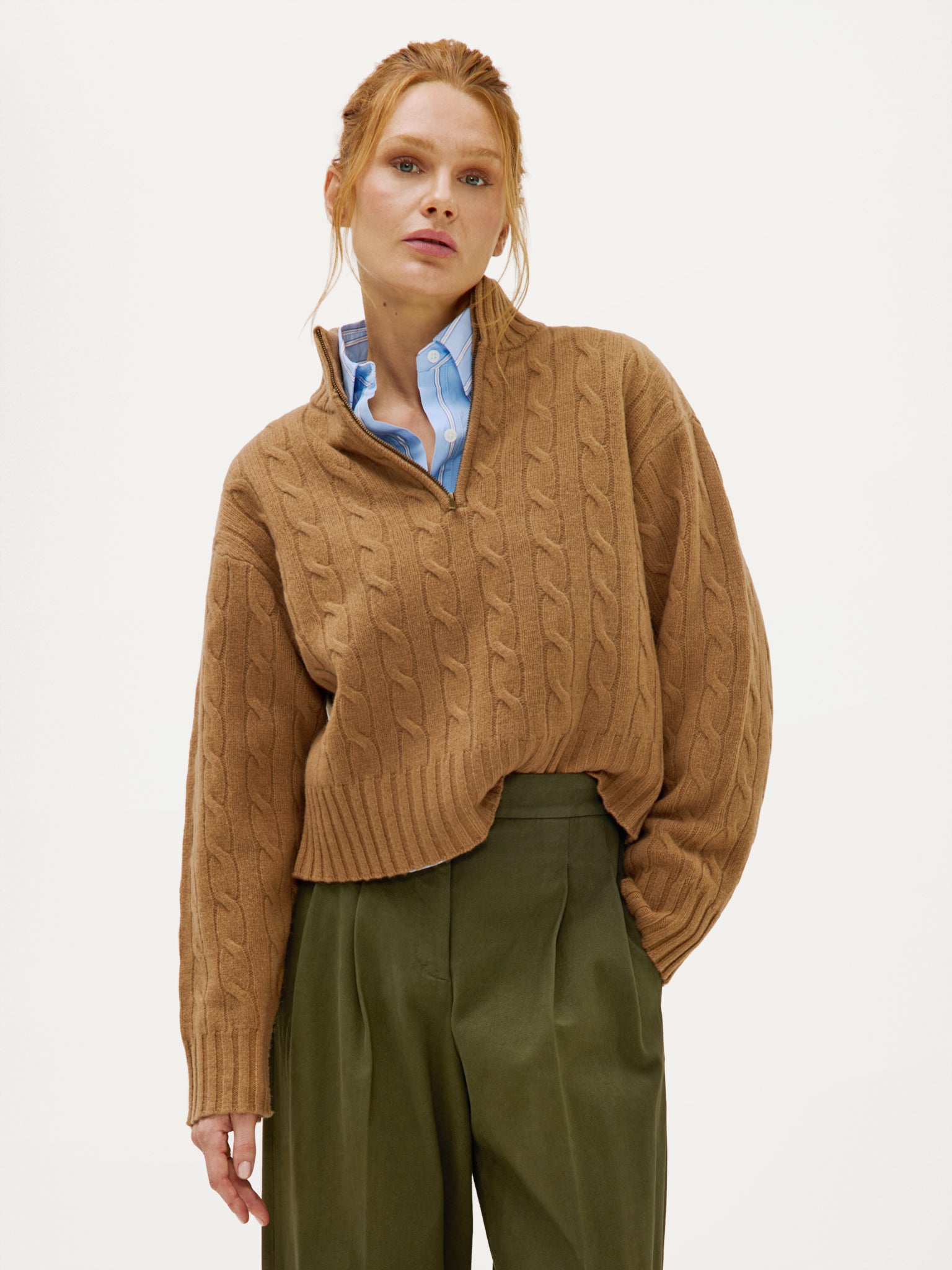 Claude Sweater | Camel