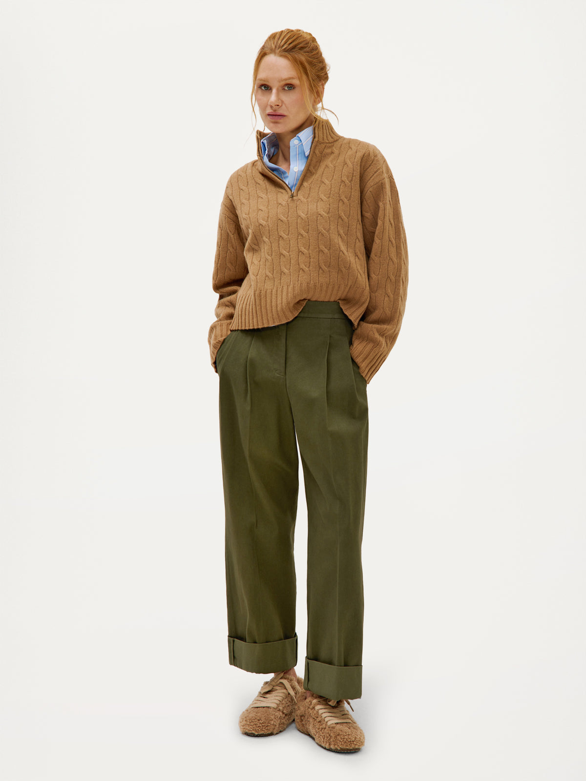 Claude Sweater | Camel
