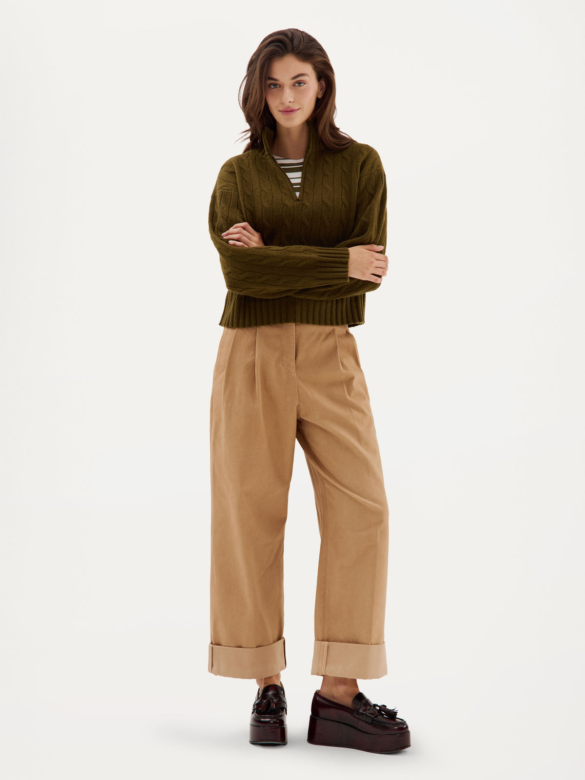 Claude Sweater | Moss Green