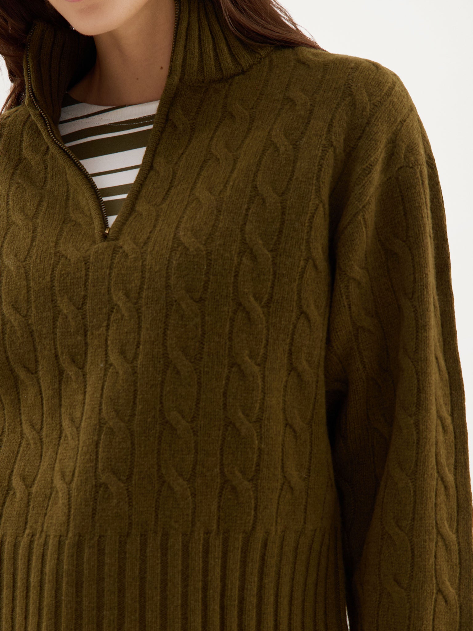Claude Sweater | Moss Green
