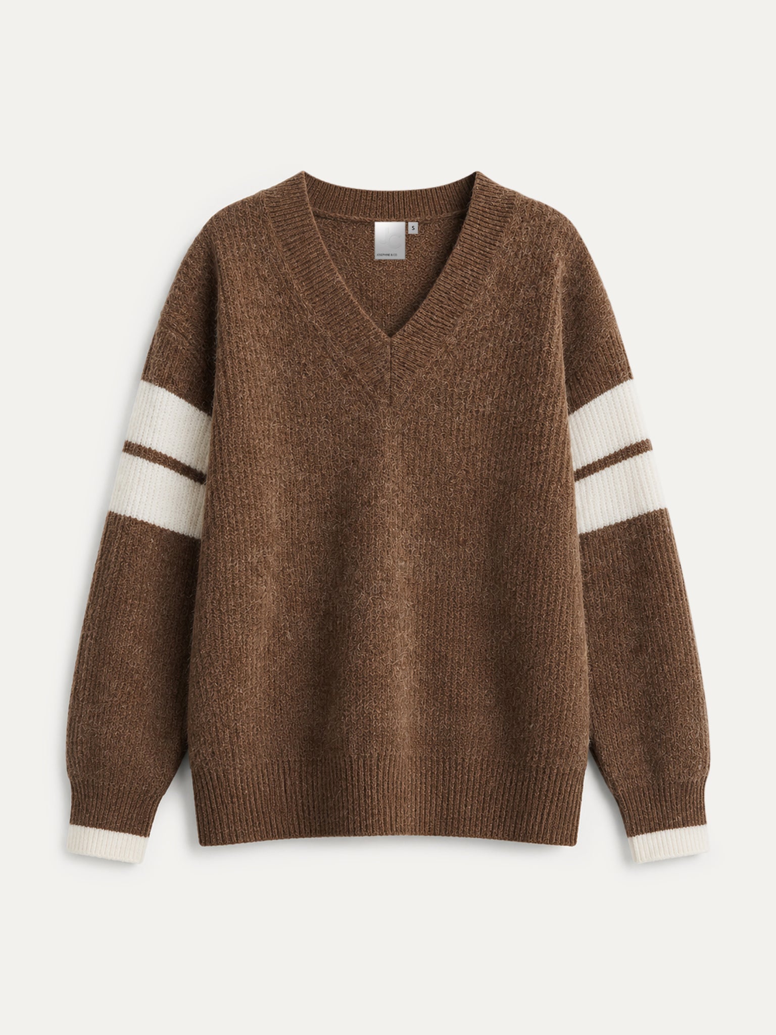 Clay Sweater | Brown stripe
