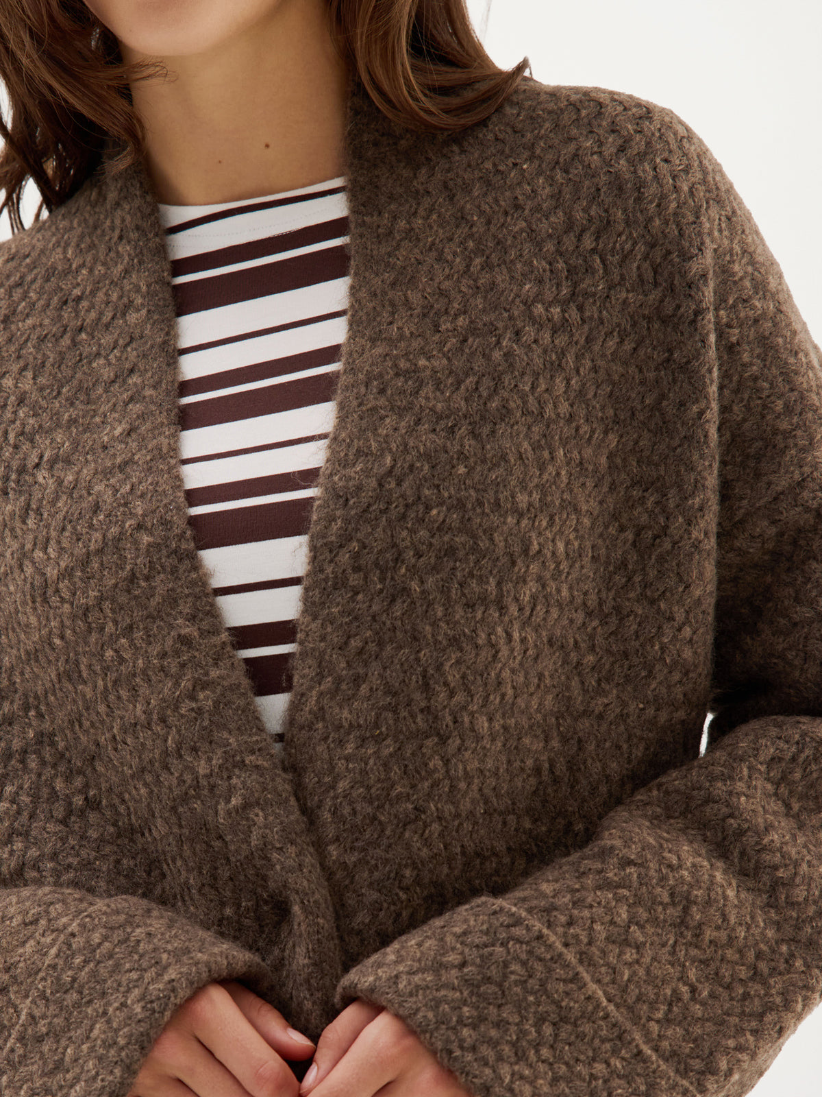 Lies Cardigan | Brown