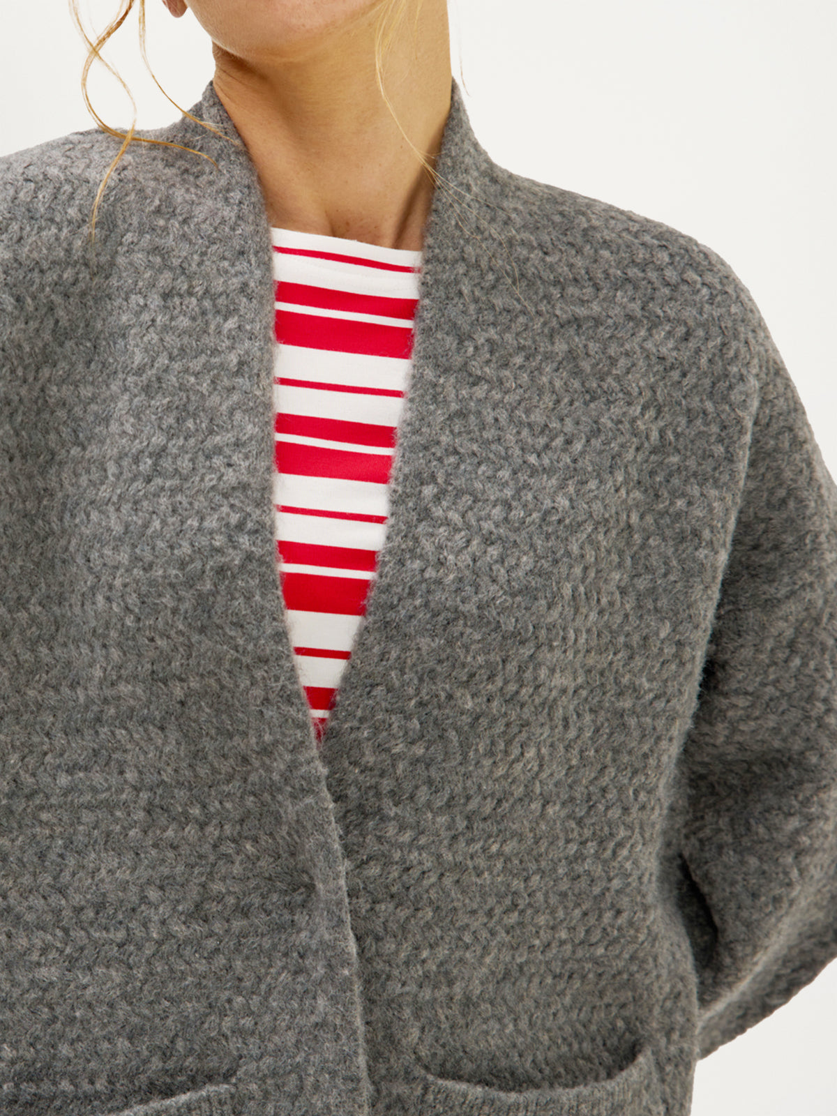 Lies Cardigan | Grey