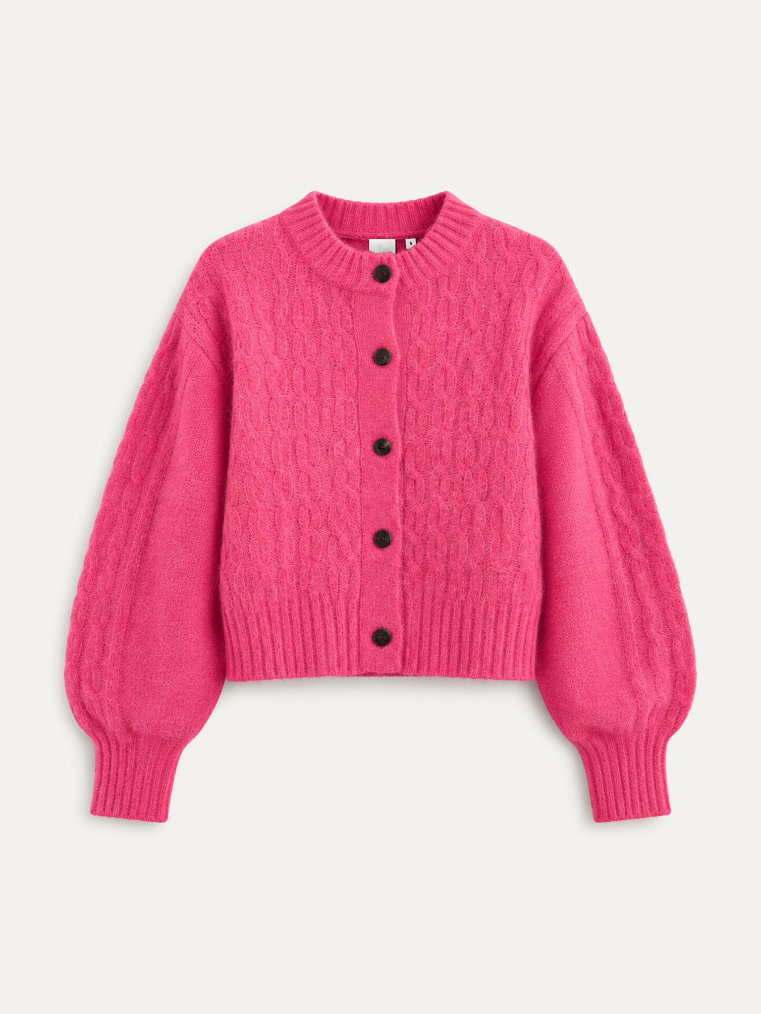 Clarke Cardigan | Fuchsia
