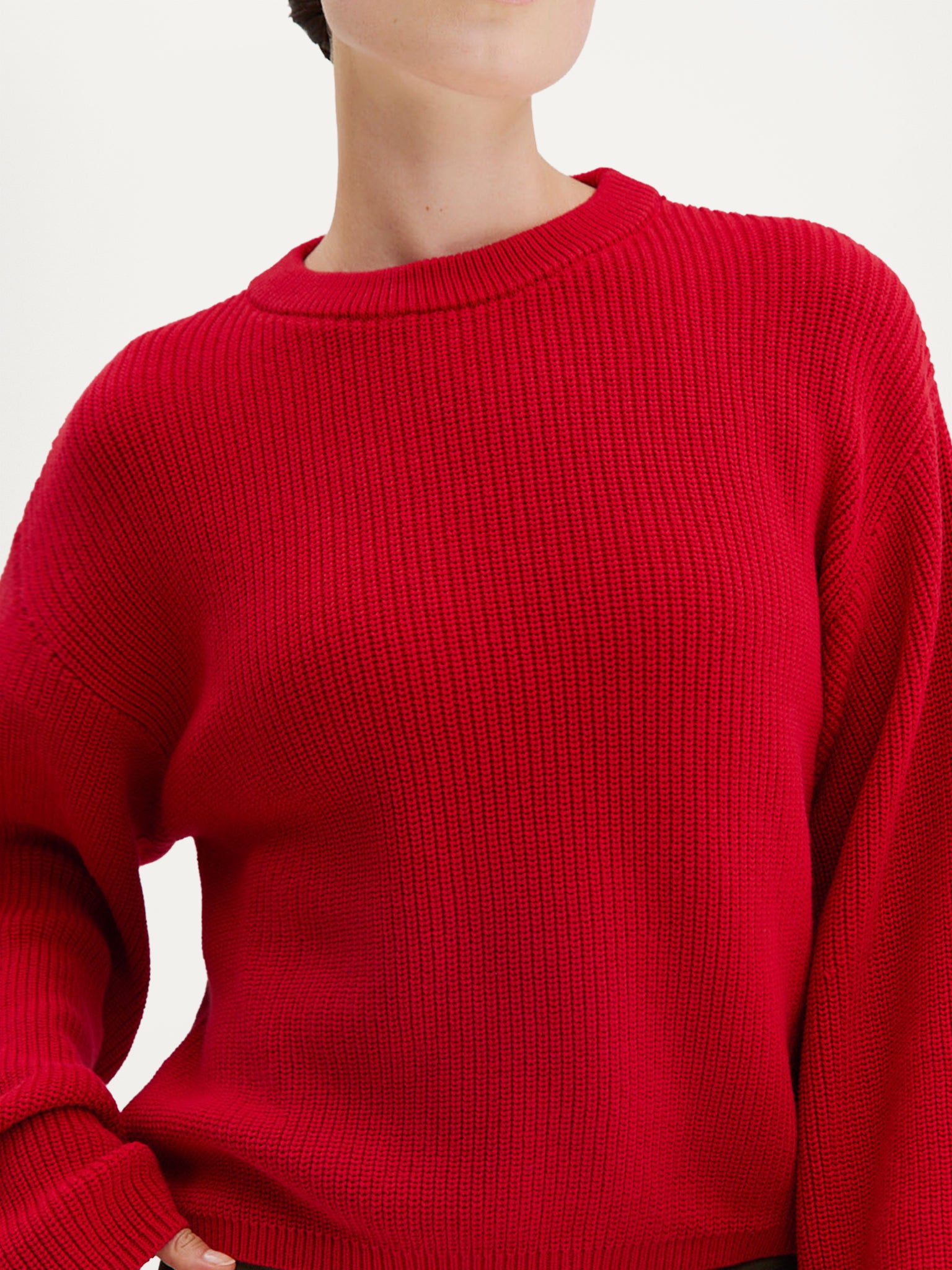 Coral Sweater | Red