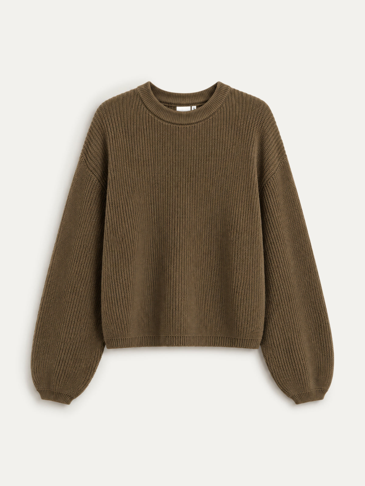 Coral Sweater | Moss Green