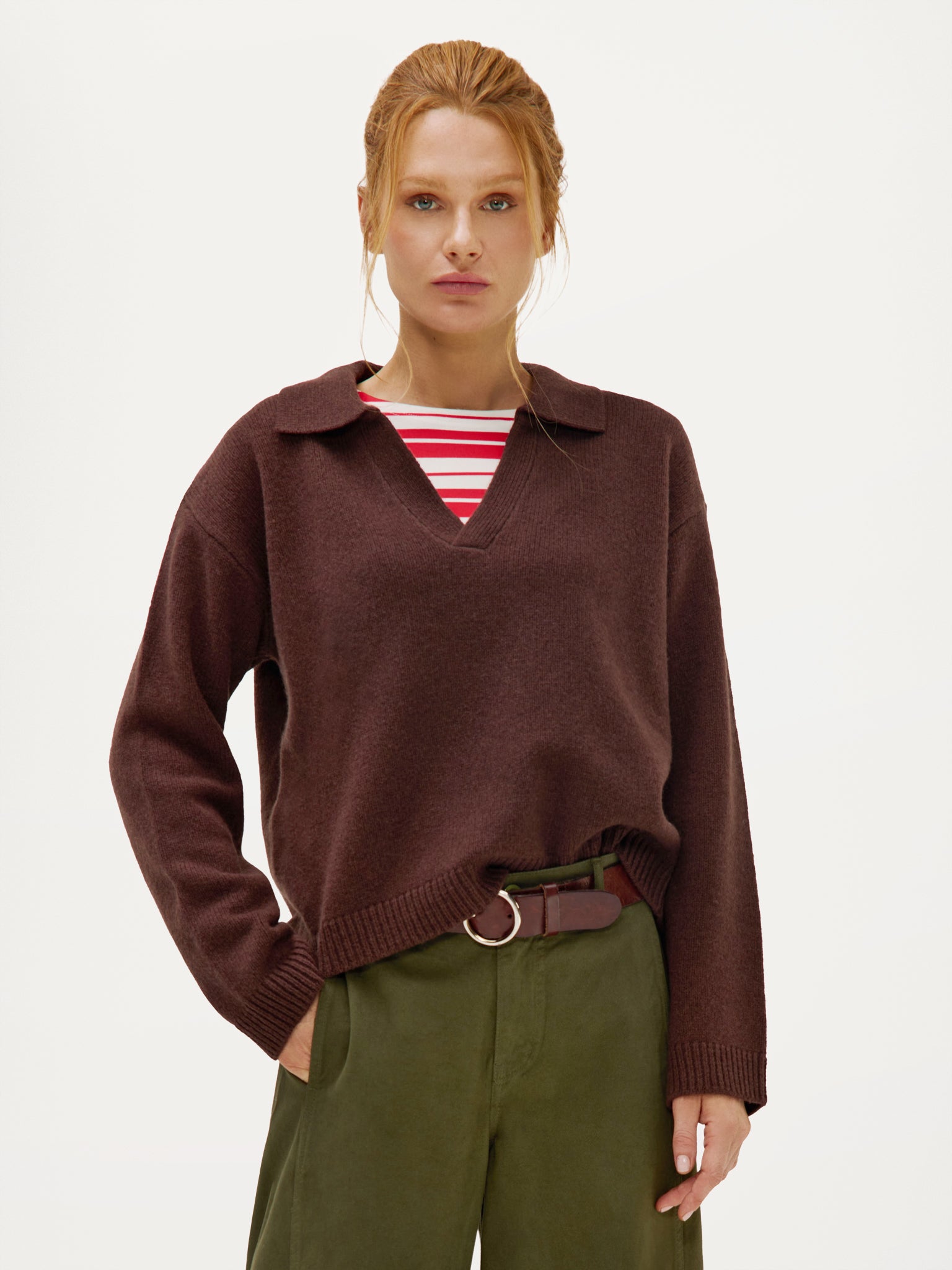 Cyrah Sweater | Brown
