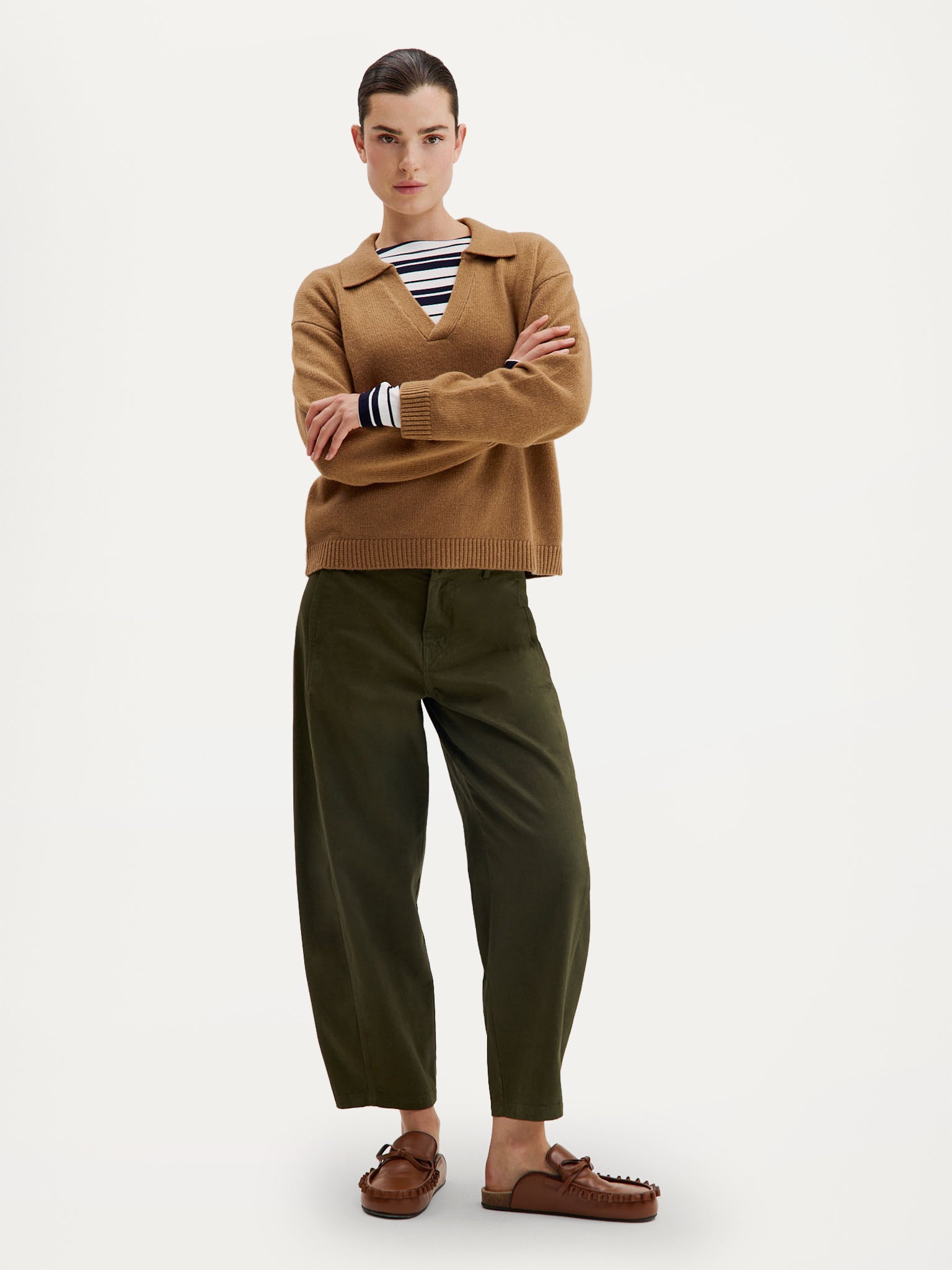 Cyrah Sweater | Camel