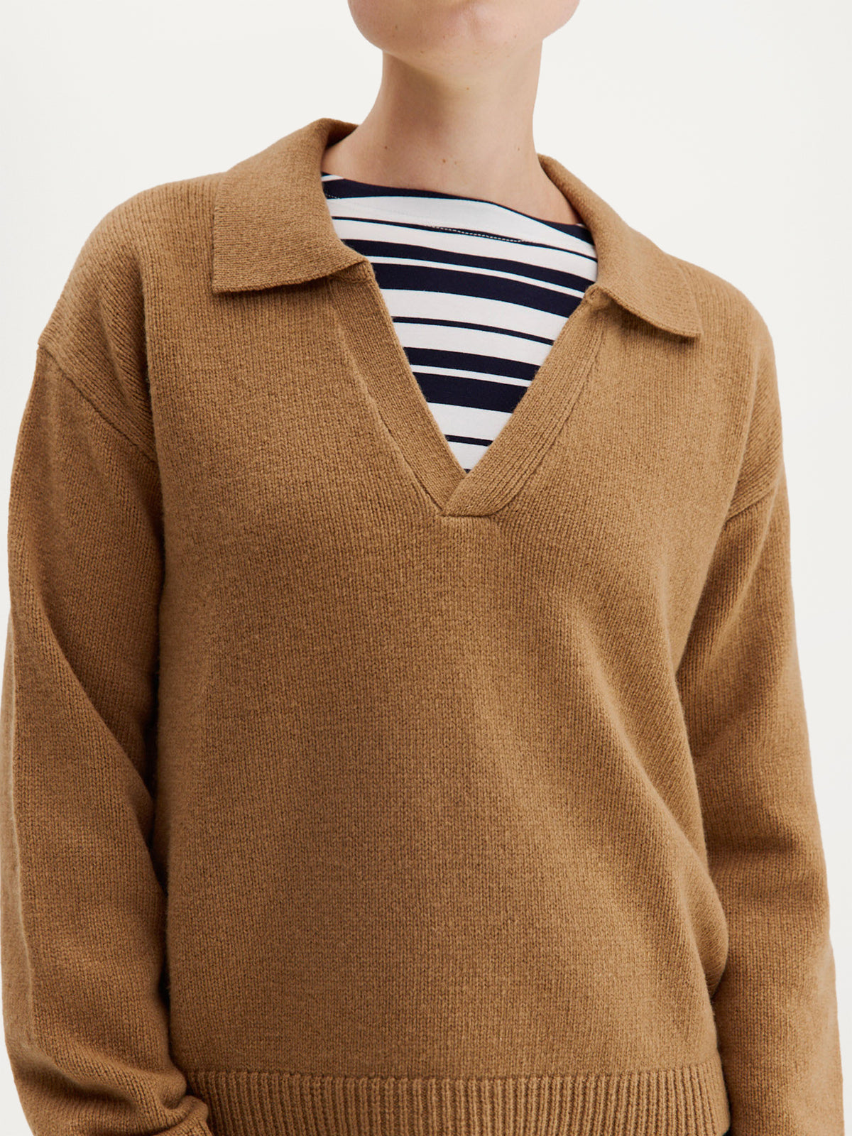 Cyrah Sweater | Camel