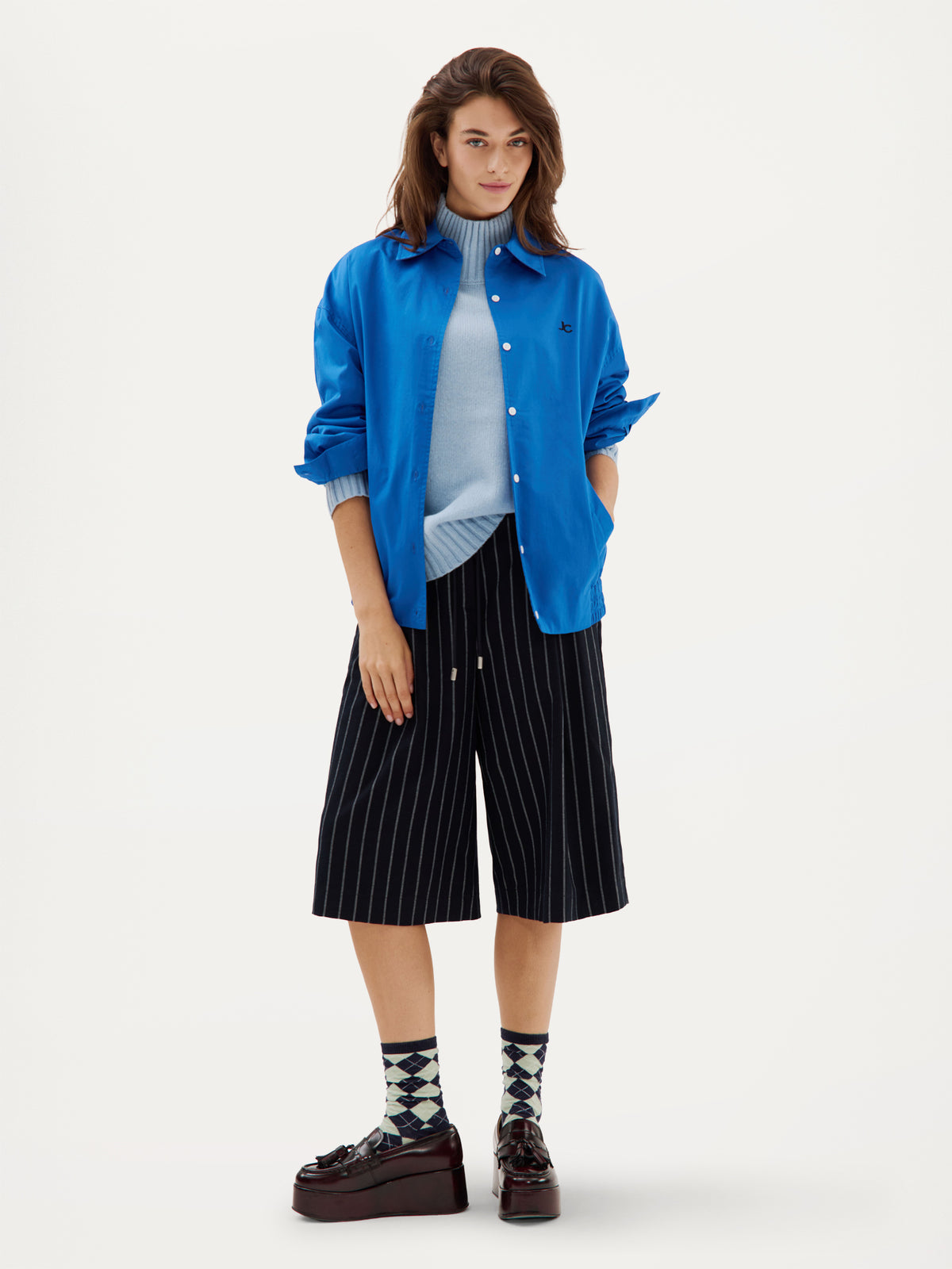 Collin Sweater | Light Blue