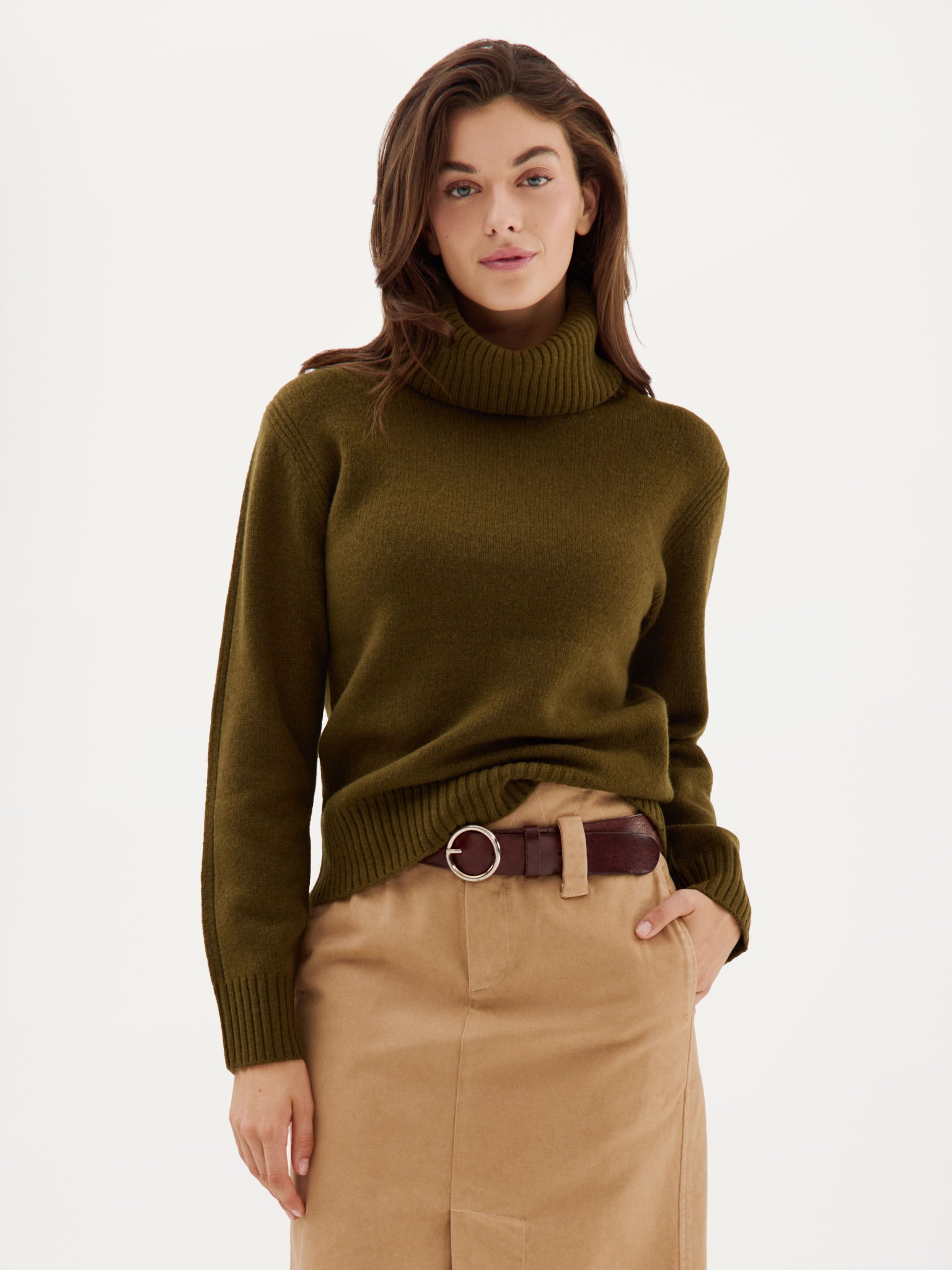 Alfonso Sweater | Moss Green