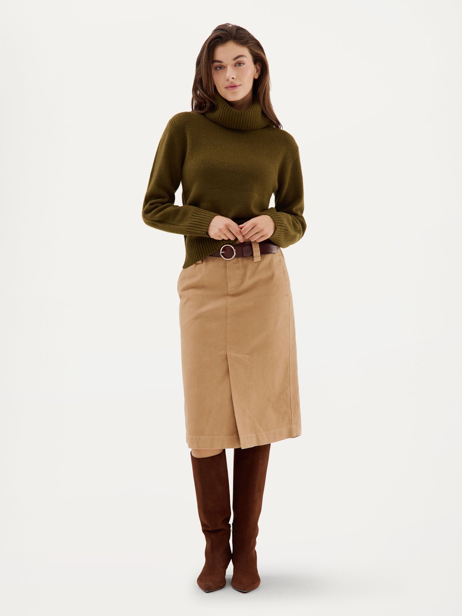 Alfonso Sweater | Moss Green