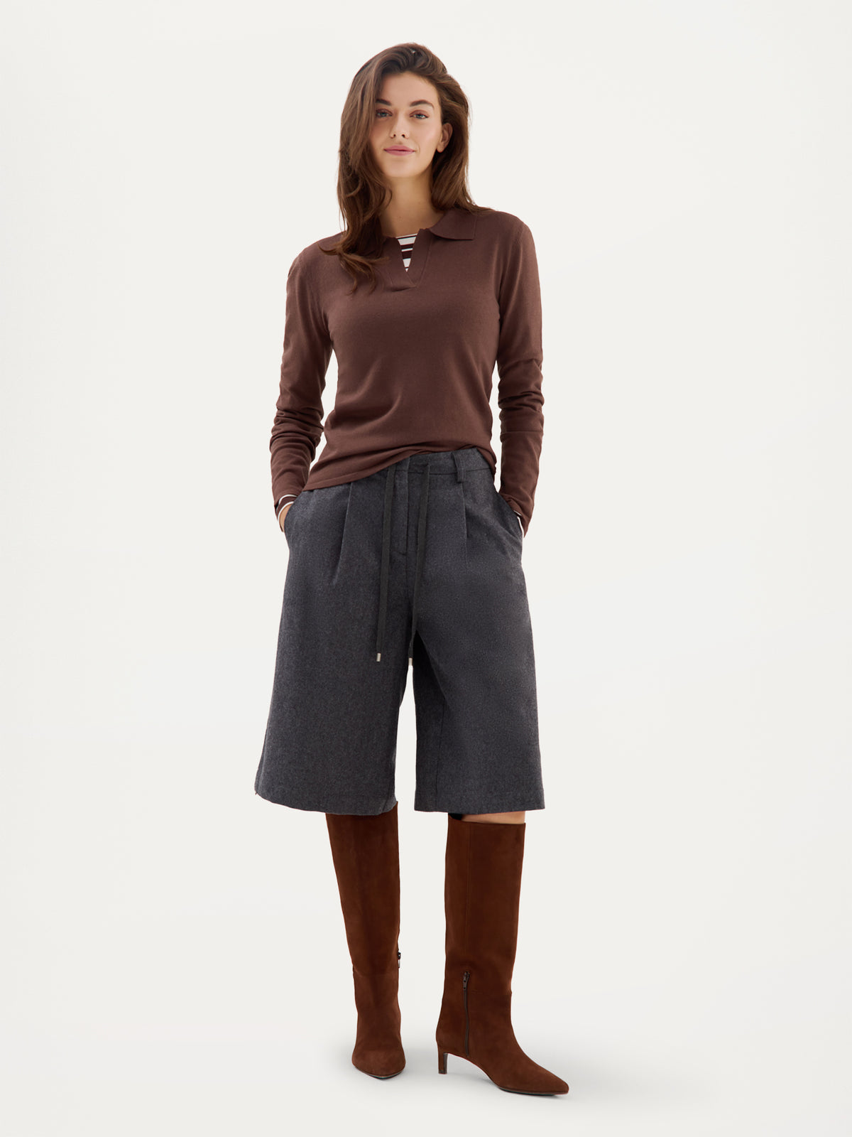 Cyton Sweater | Dark Brown