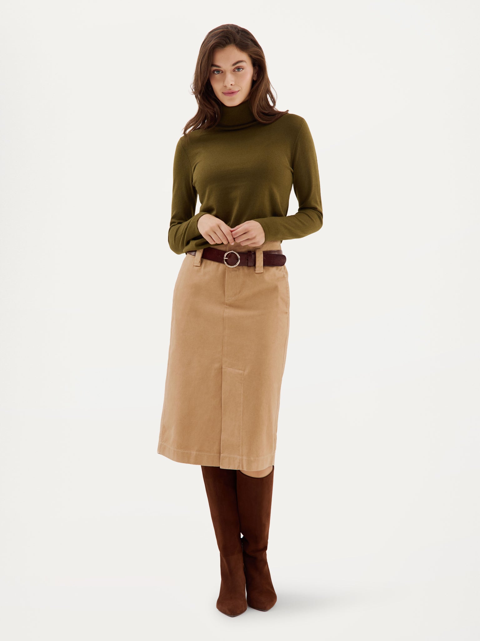 Cyro Sweater | Moss Green