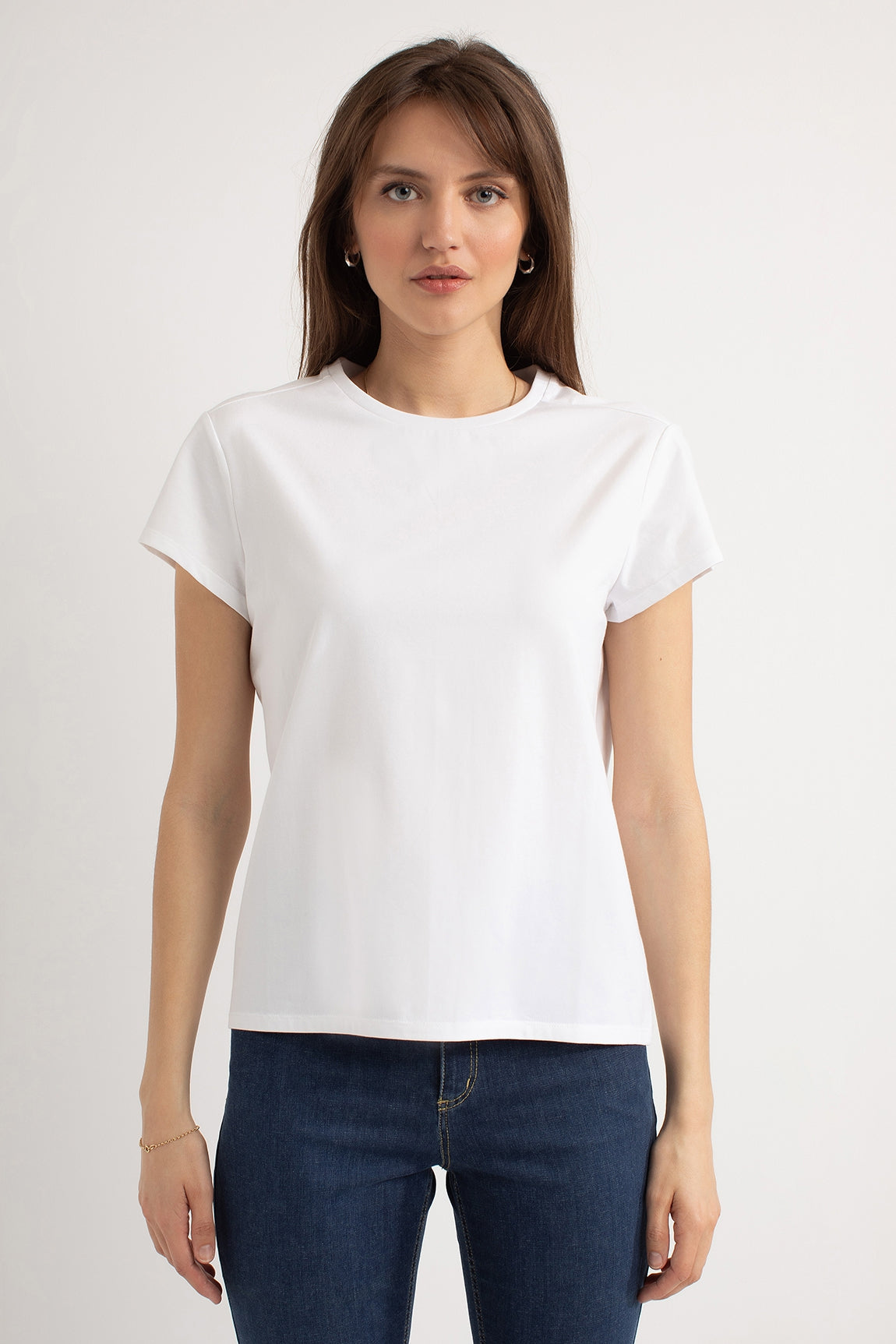 Harper SS T-shirt | White