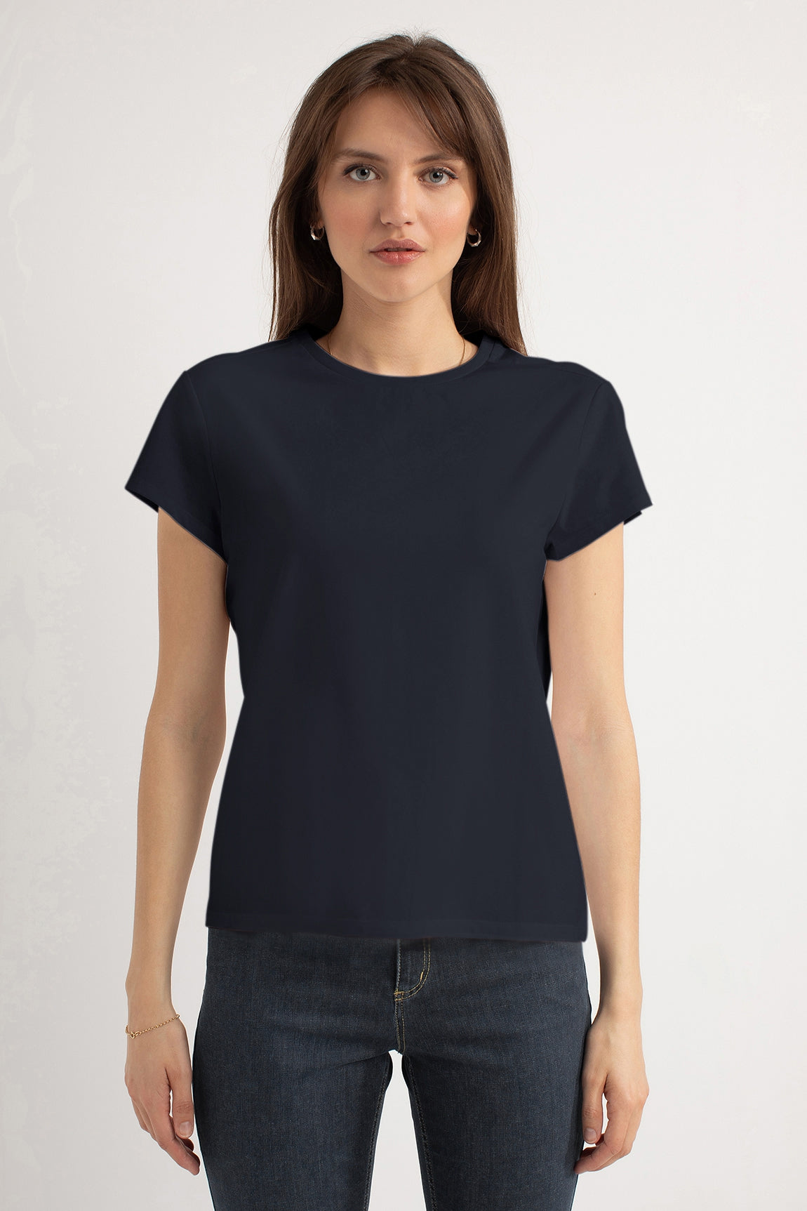 Harper SS T-shirt | Navy