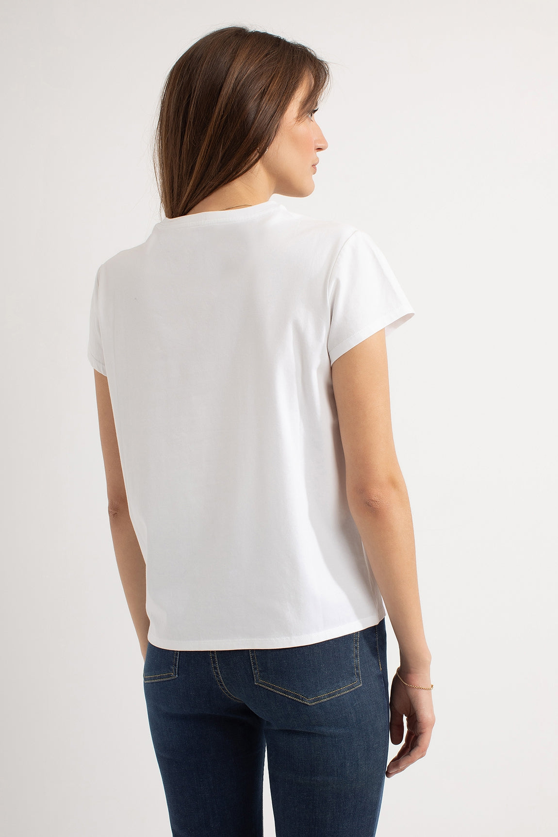 Harper SS T-shirt | White