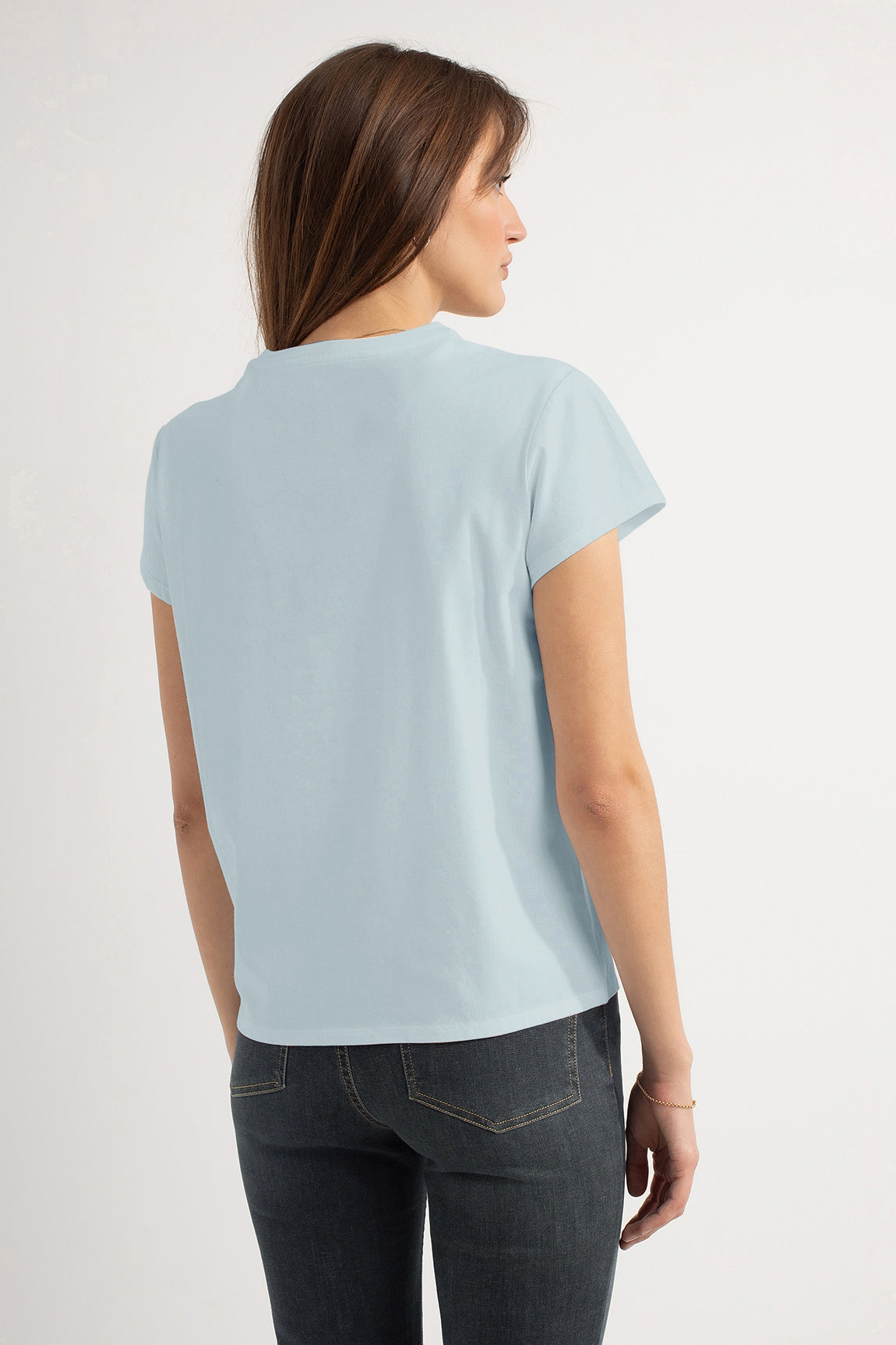 Harper SS T-shirt | Light Blue