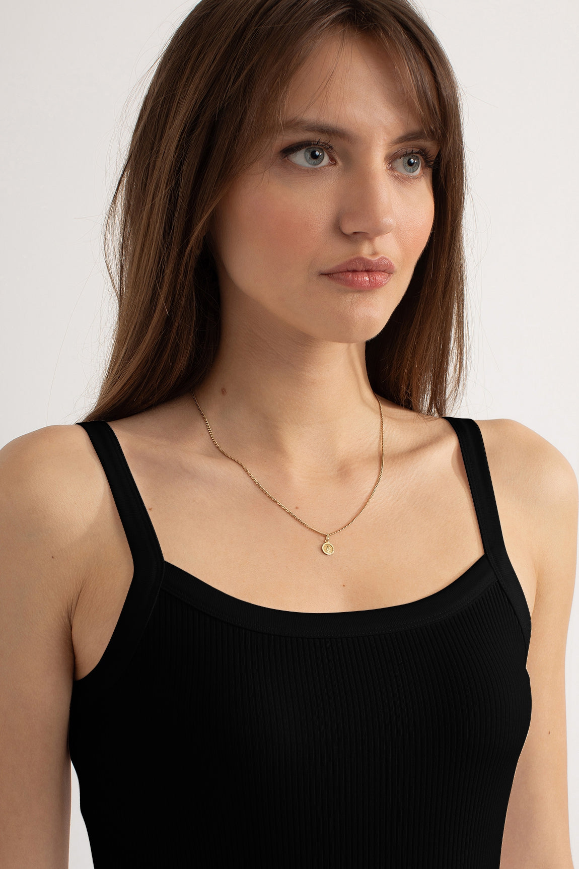 Holly Tank Top Rib | Black