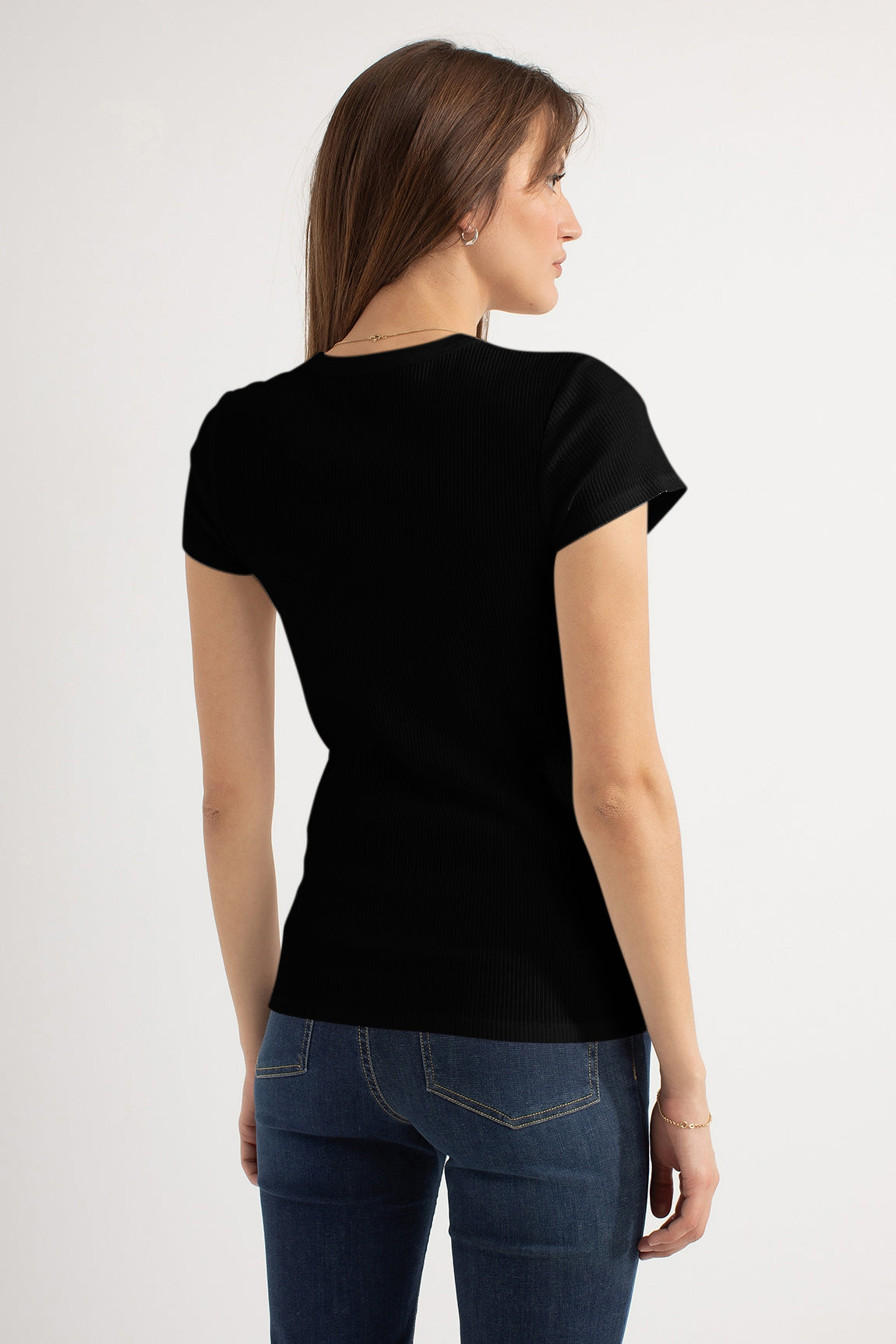Harley SS Rib T-shirt | Black