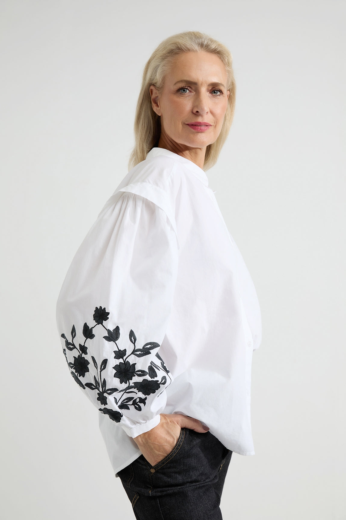 Farah Blouse | White