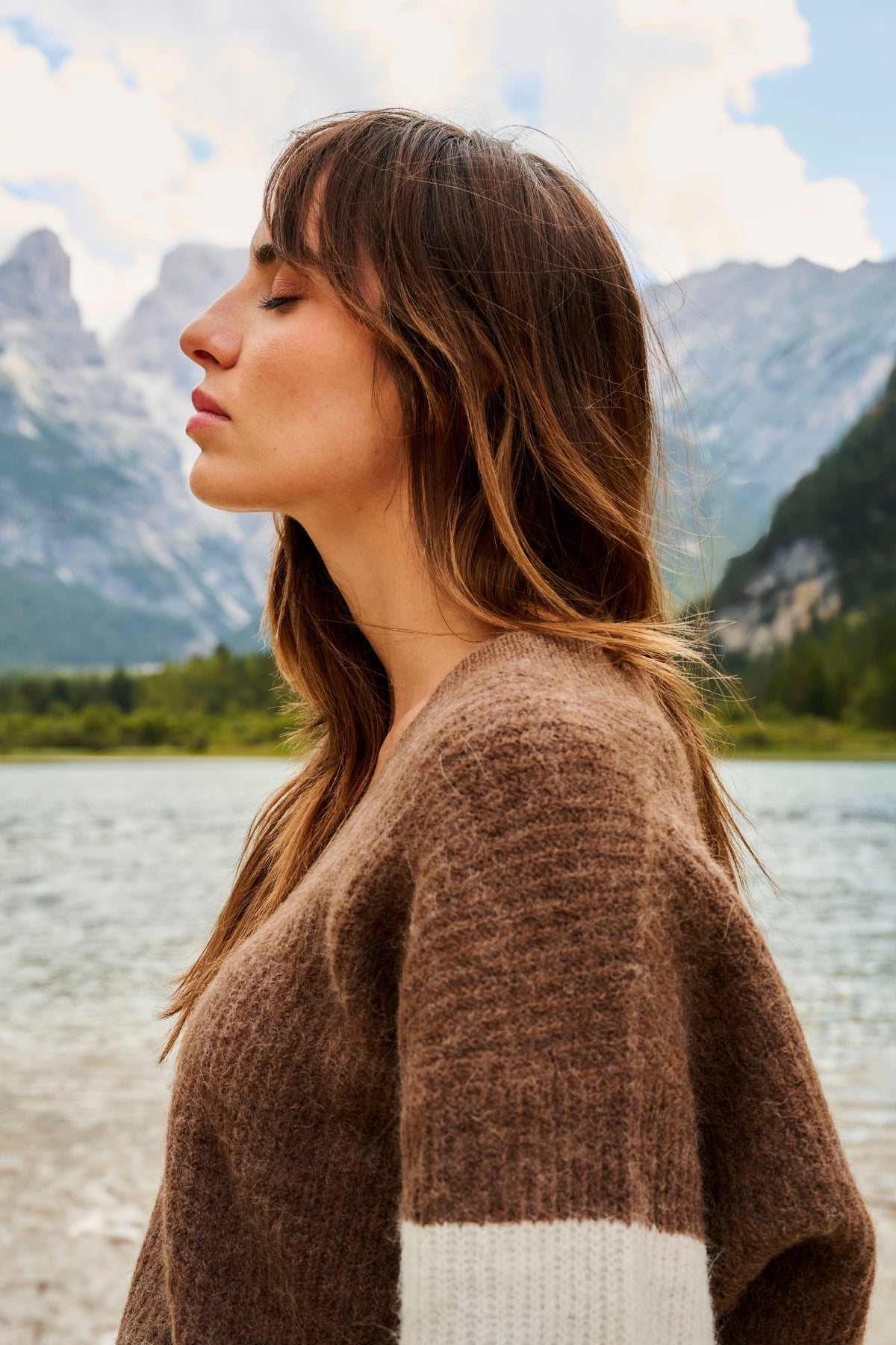 Josephine & Co Model Wearing Wool